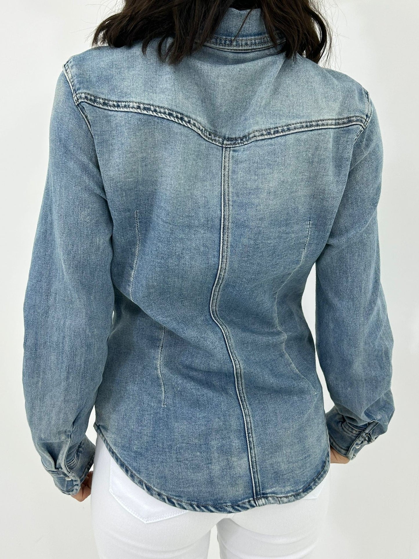 CAMICIA DENIM CASUAL NEW P/E26