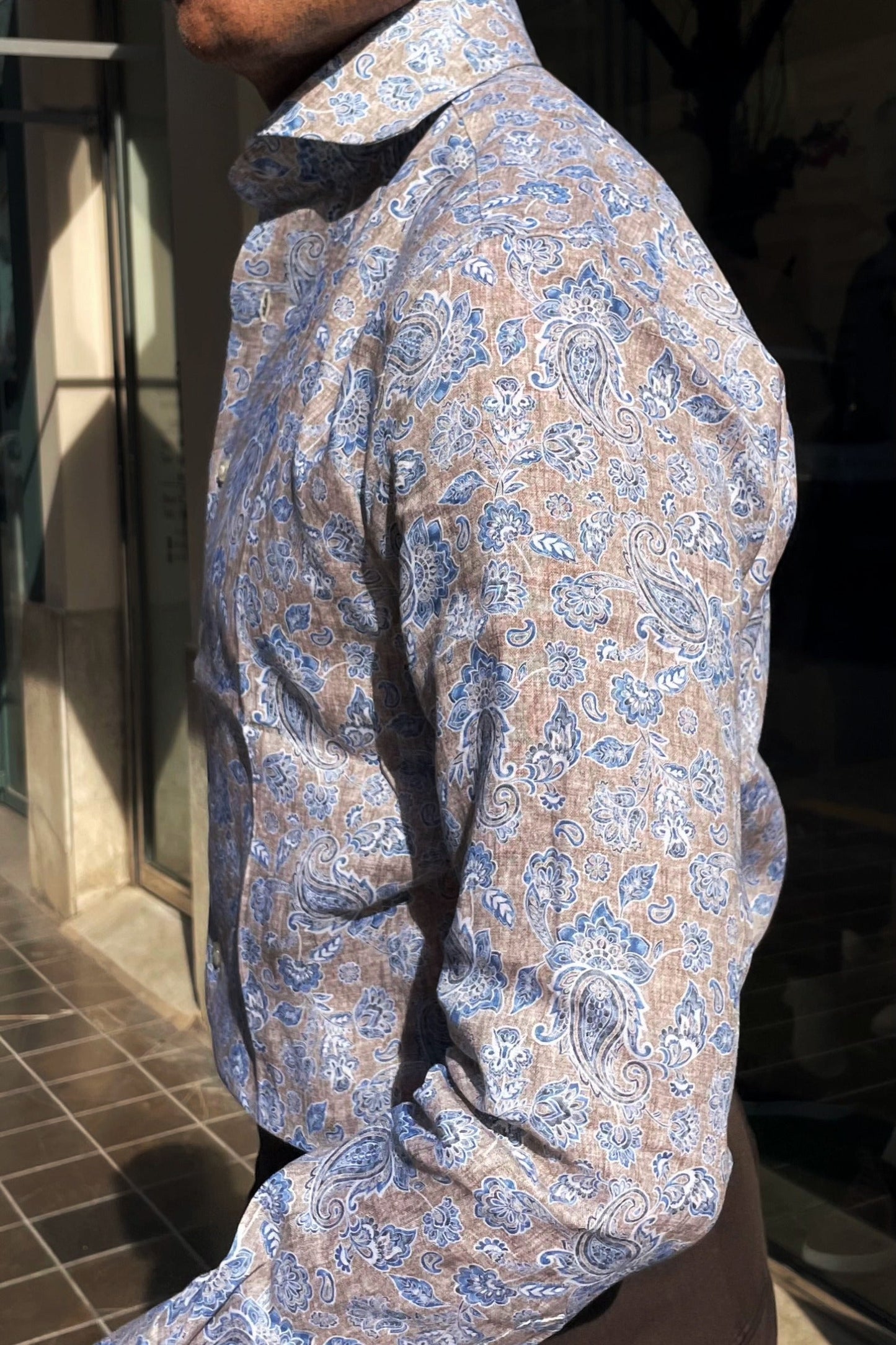 Camisa lino Taormina