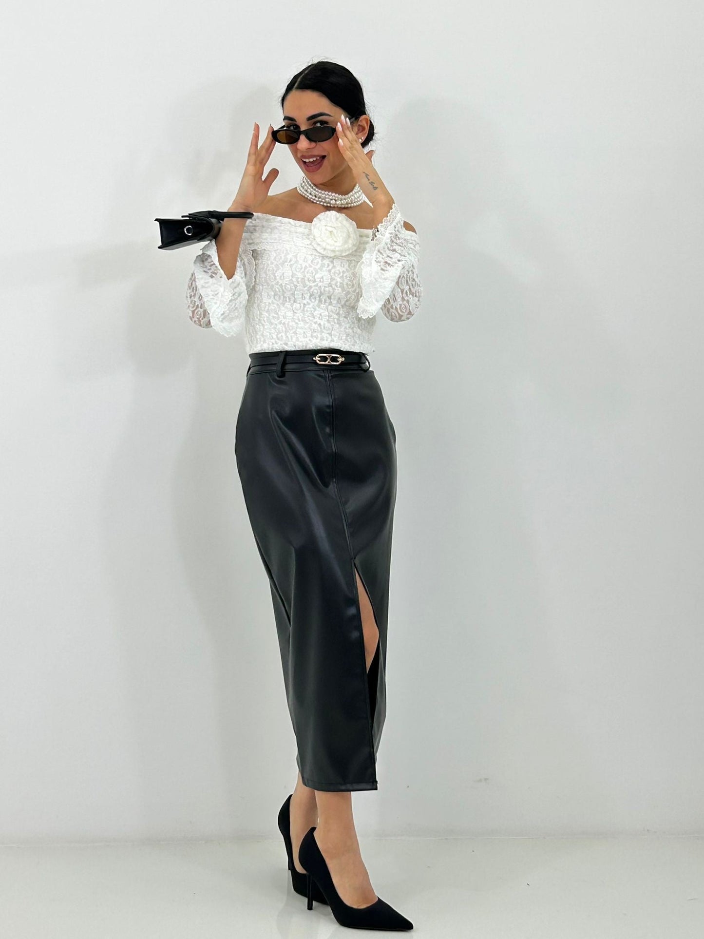 GONNA NOIR SLIT NEW P/E26