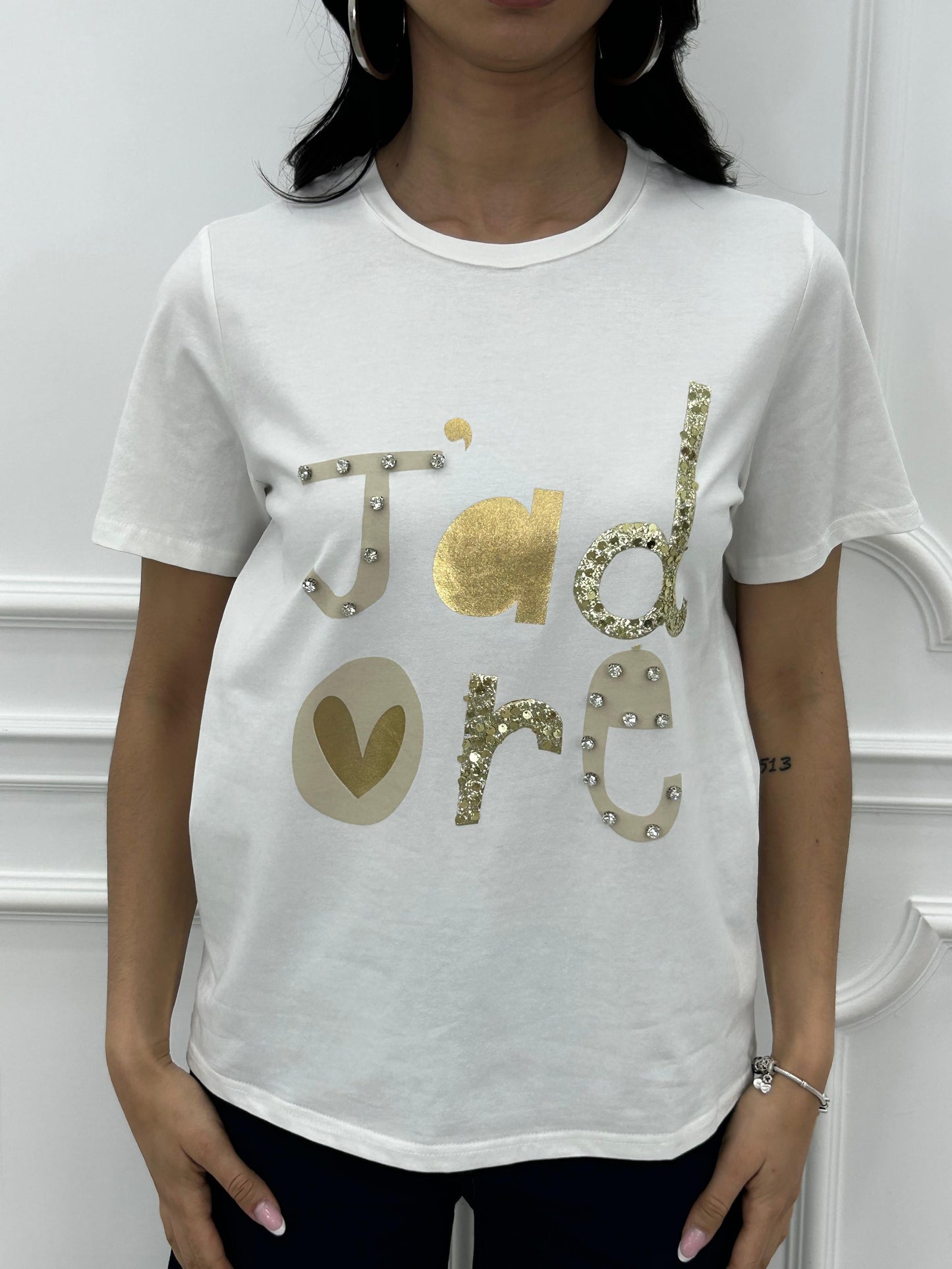 T-SHIRT J'ADORE NEW PE/26
