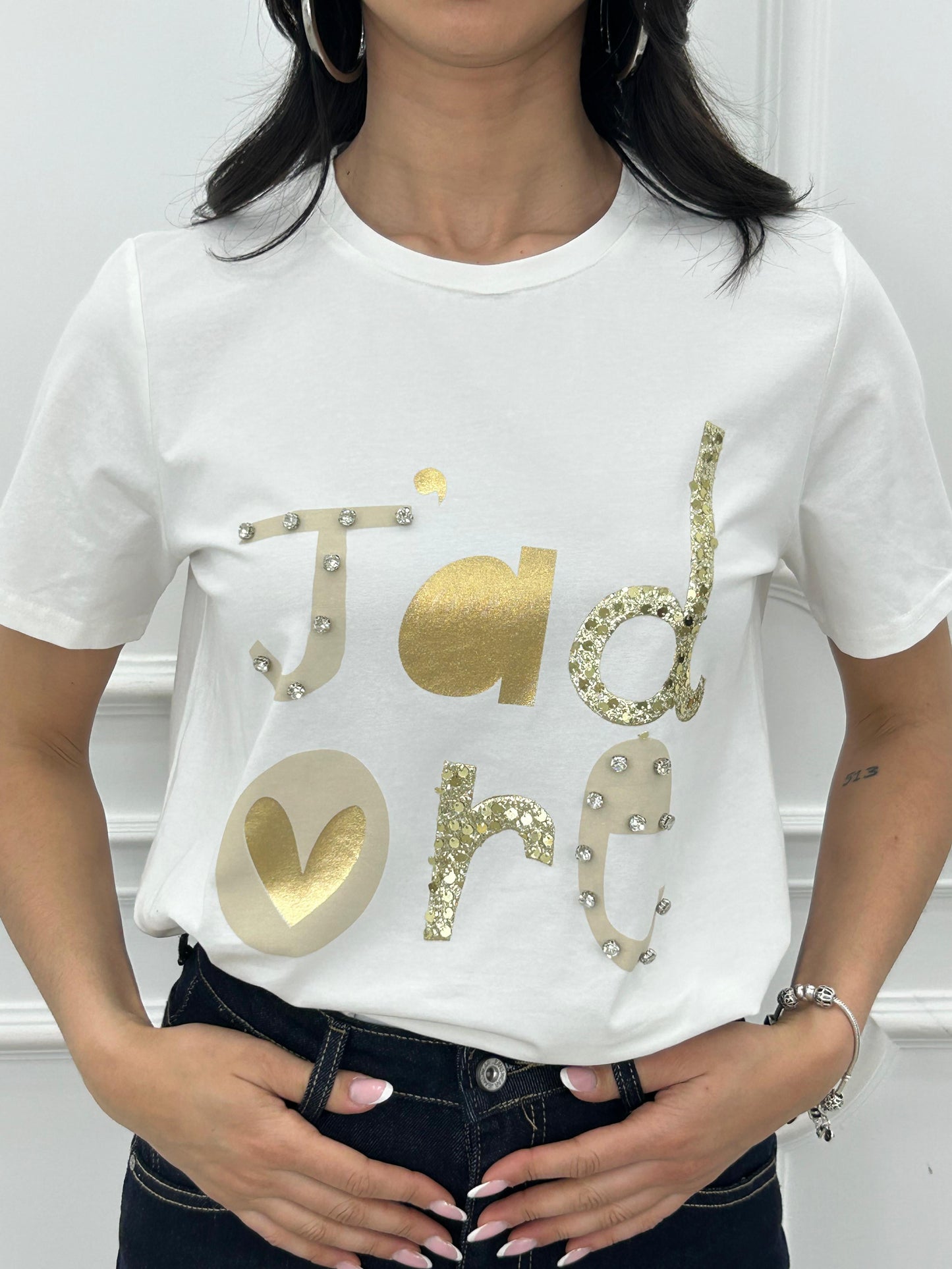 T-SHIRT J'ADORE NEW PE/26