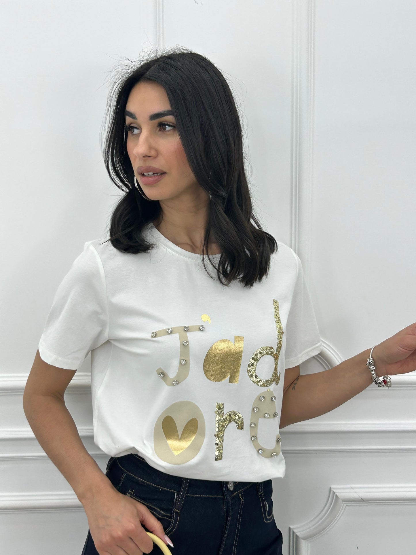T-SHIRT J'ADORE NEW PE/26
