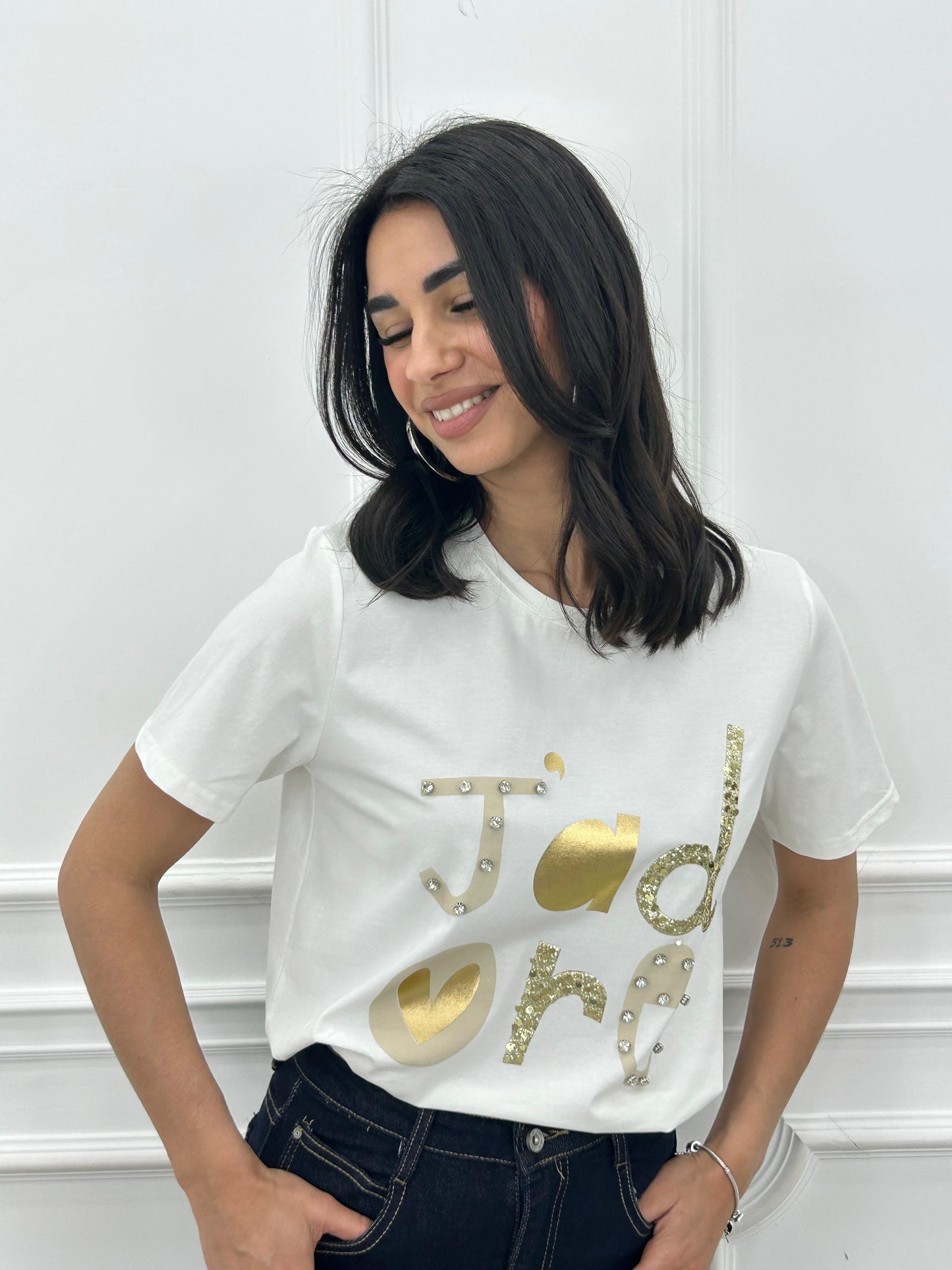T-SHIRT J'ADORE NEW PE/26