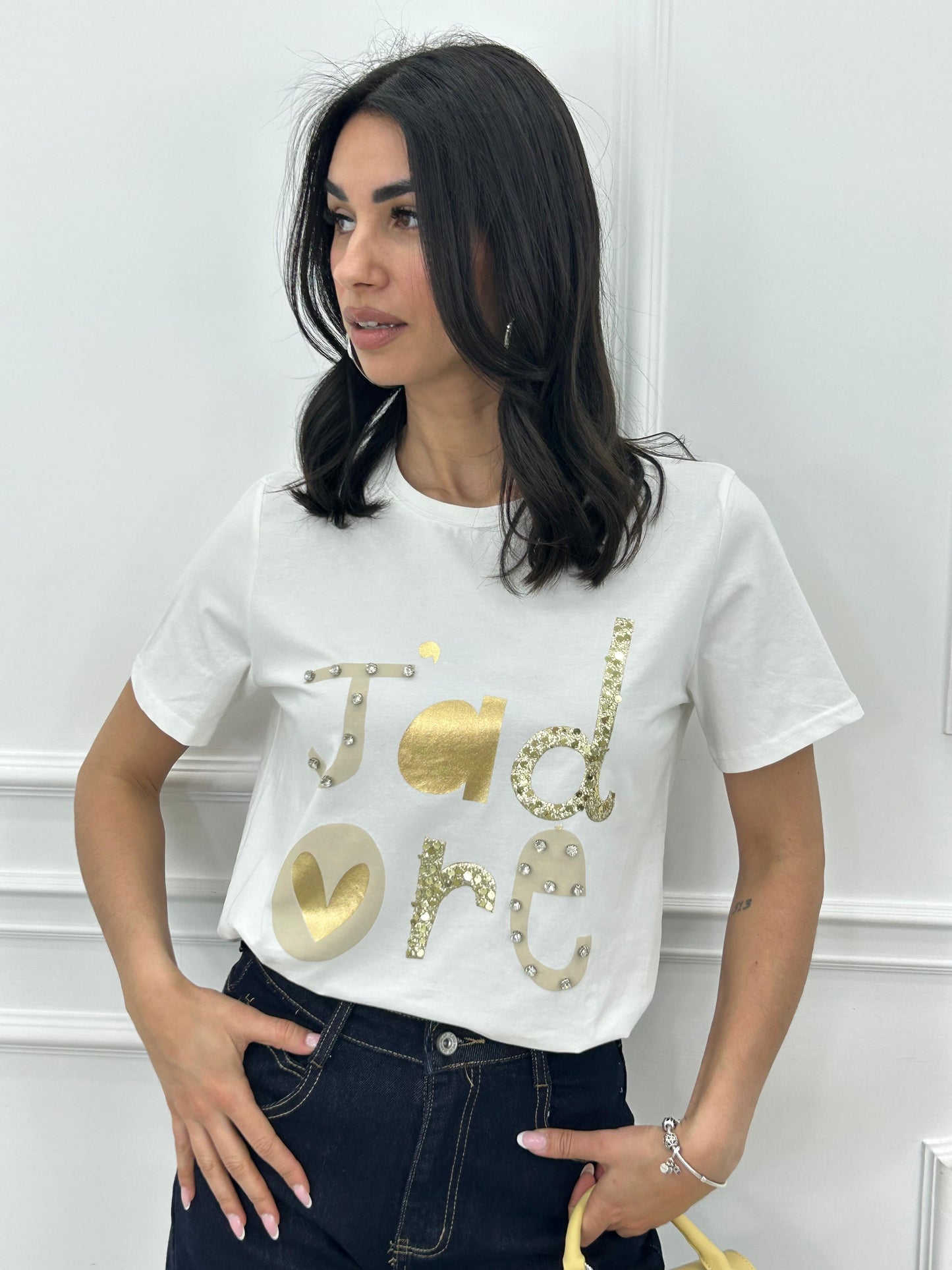 T-SHIRT J'ADORE NEW PE/26