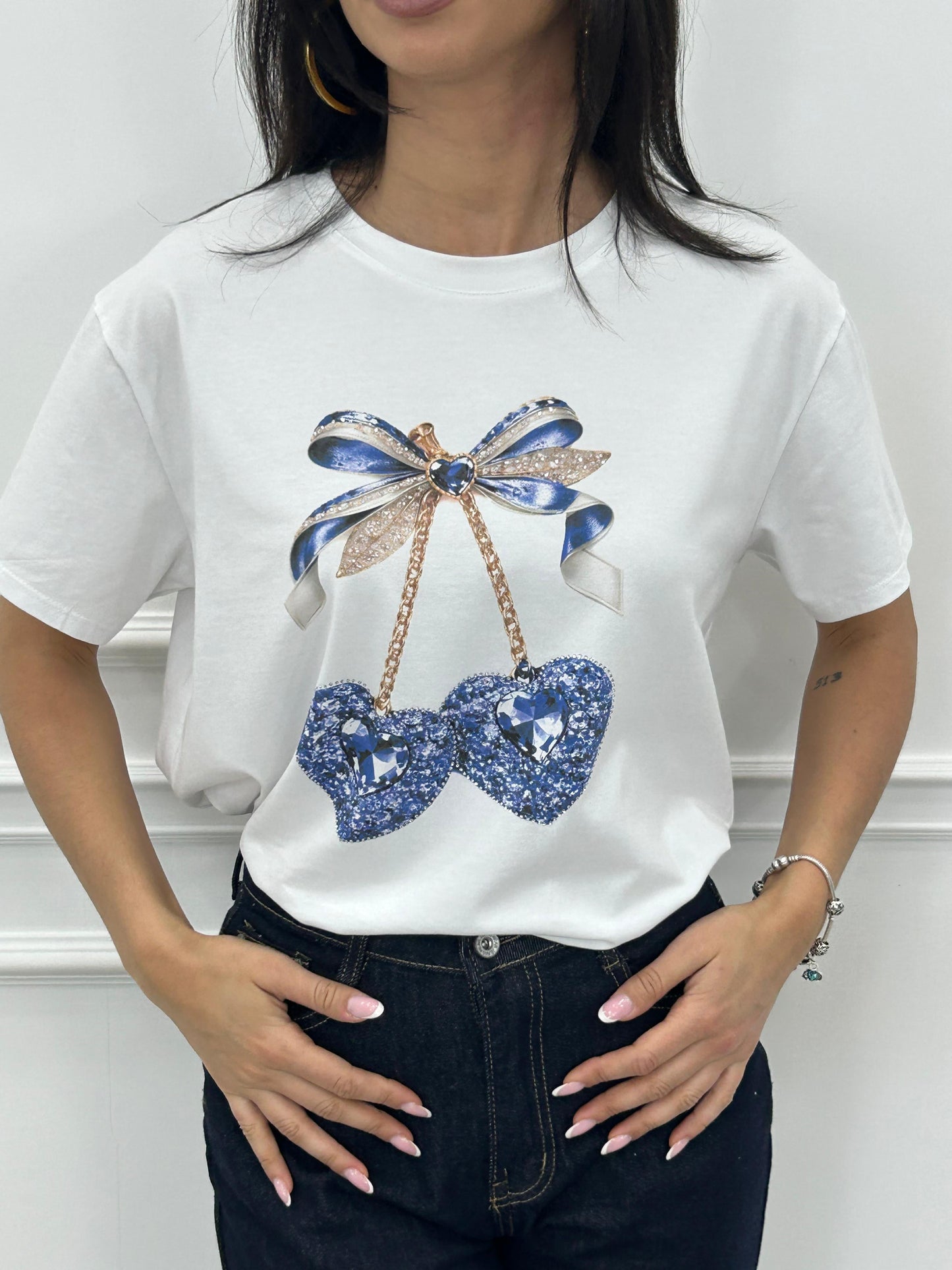 T-SHIRT CHERRY NEW PE/26
