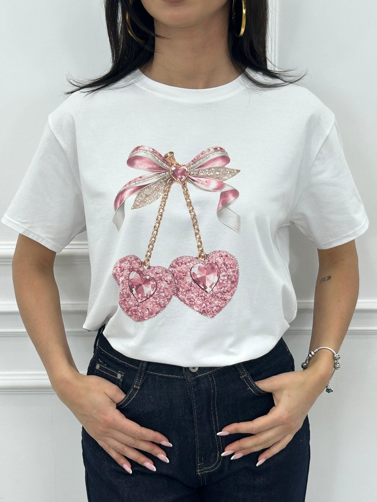 T-SHIRT CHERRY NEW PE/26
