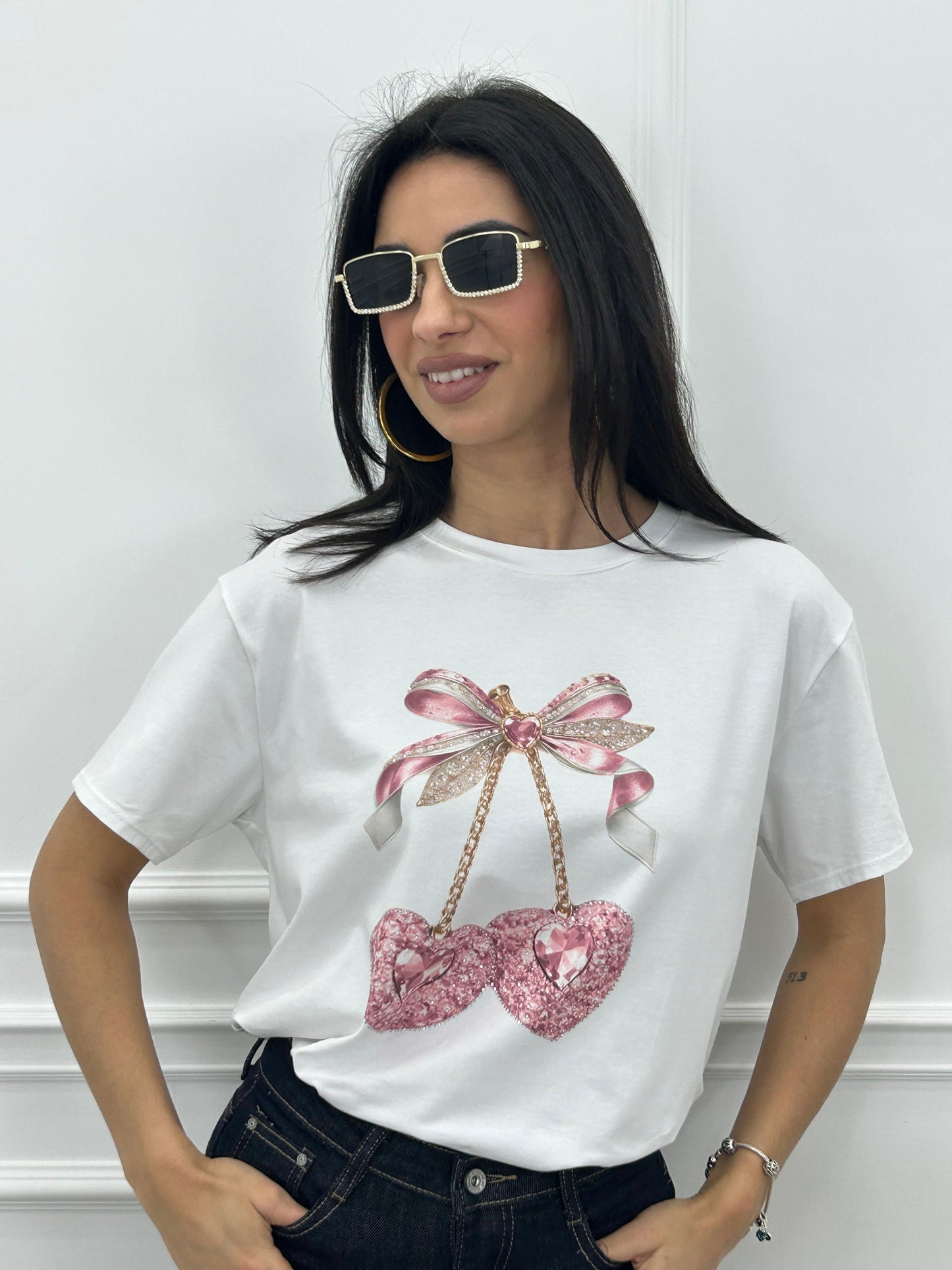 T-SHIRT CHERRY NEW PE/26