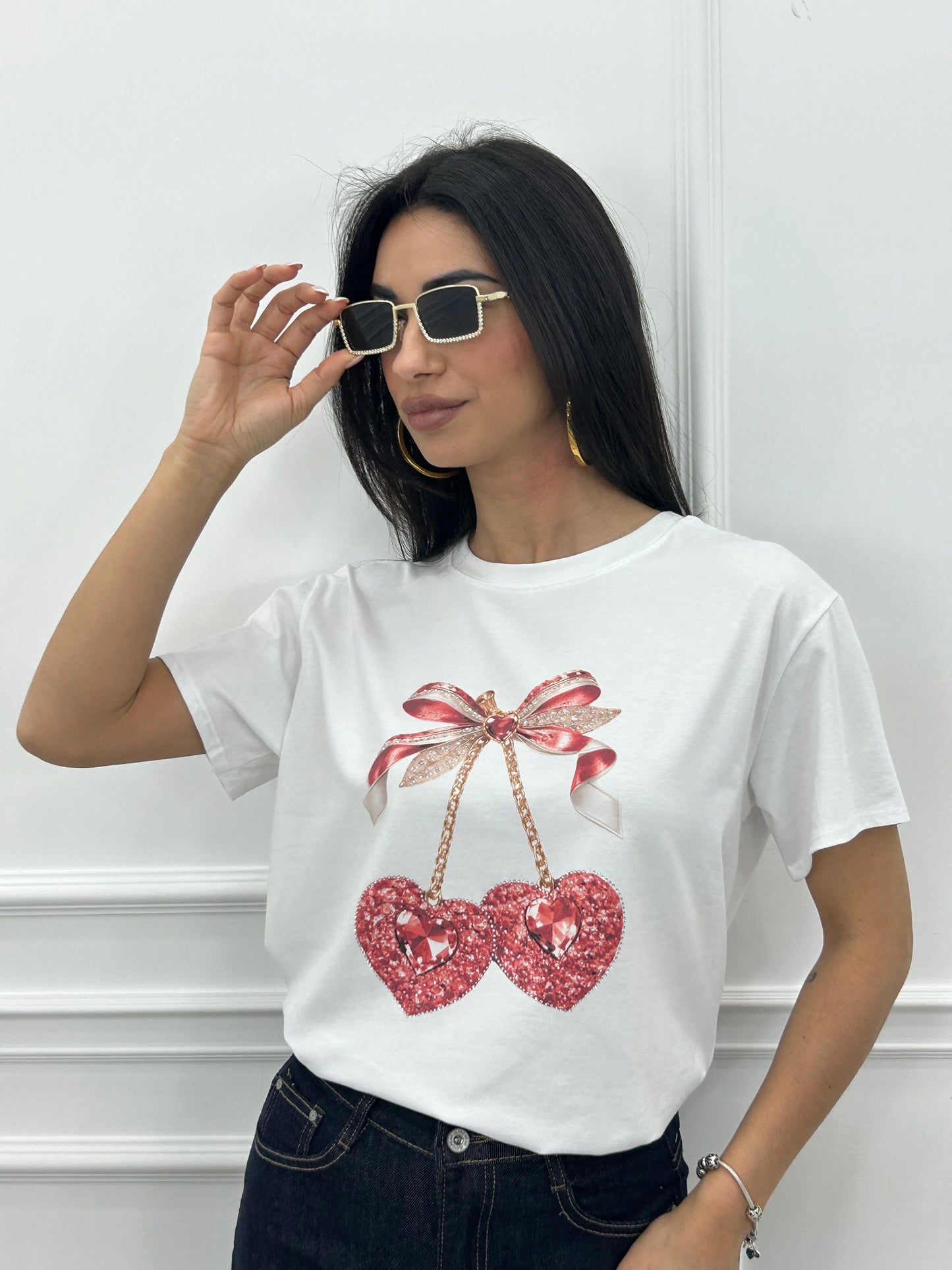 T-SHIRT CHERRY NEW PE/26