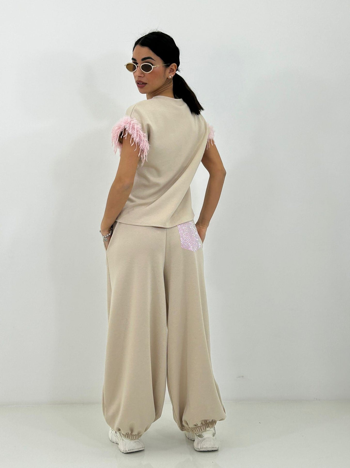 COORDINATO PIUMA GLAM NEW PE/26