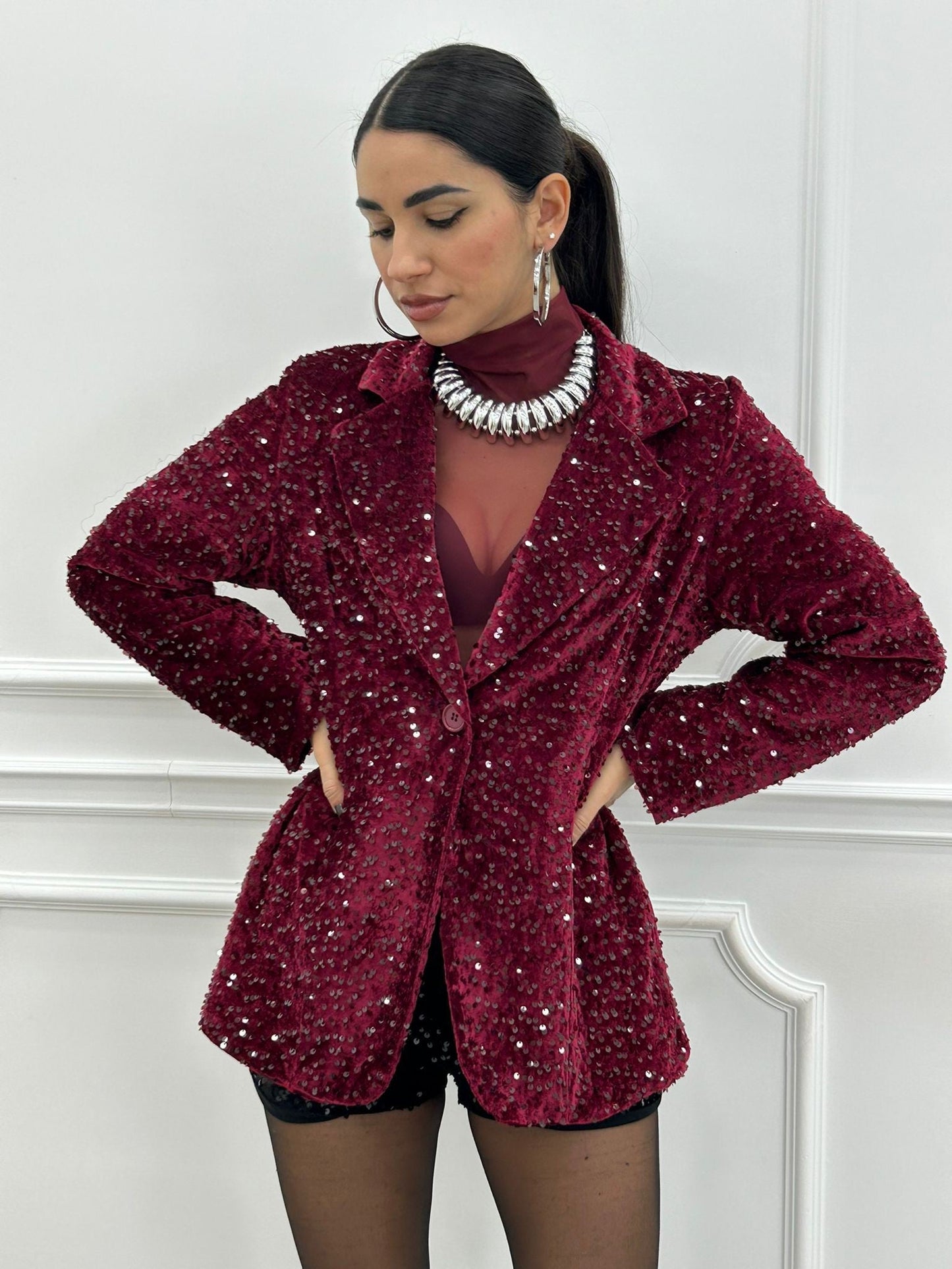 GIACCA PAILLETTES NEW AI26