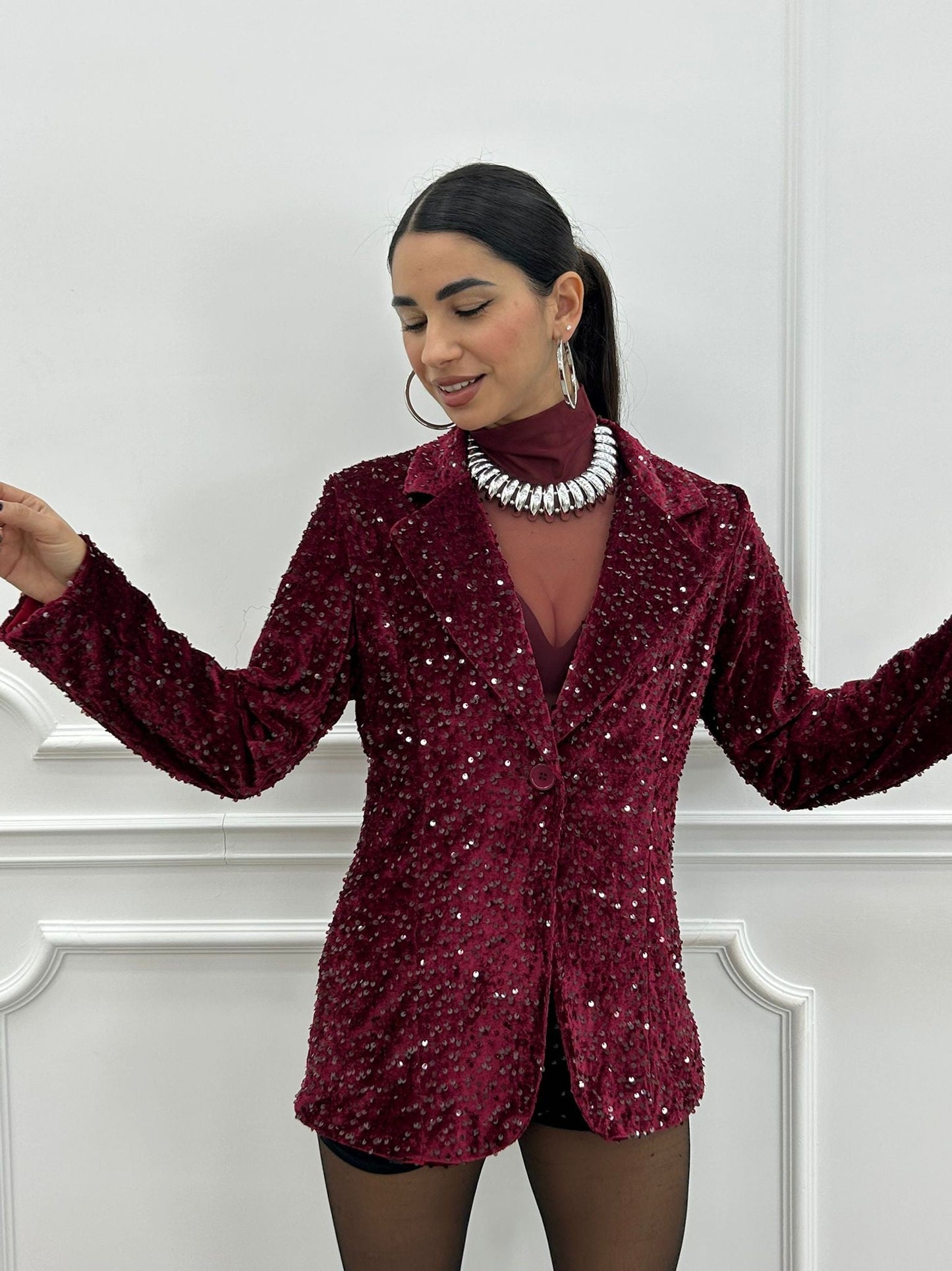 GIACCA PAILLETTES NEW AI26