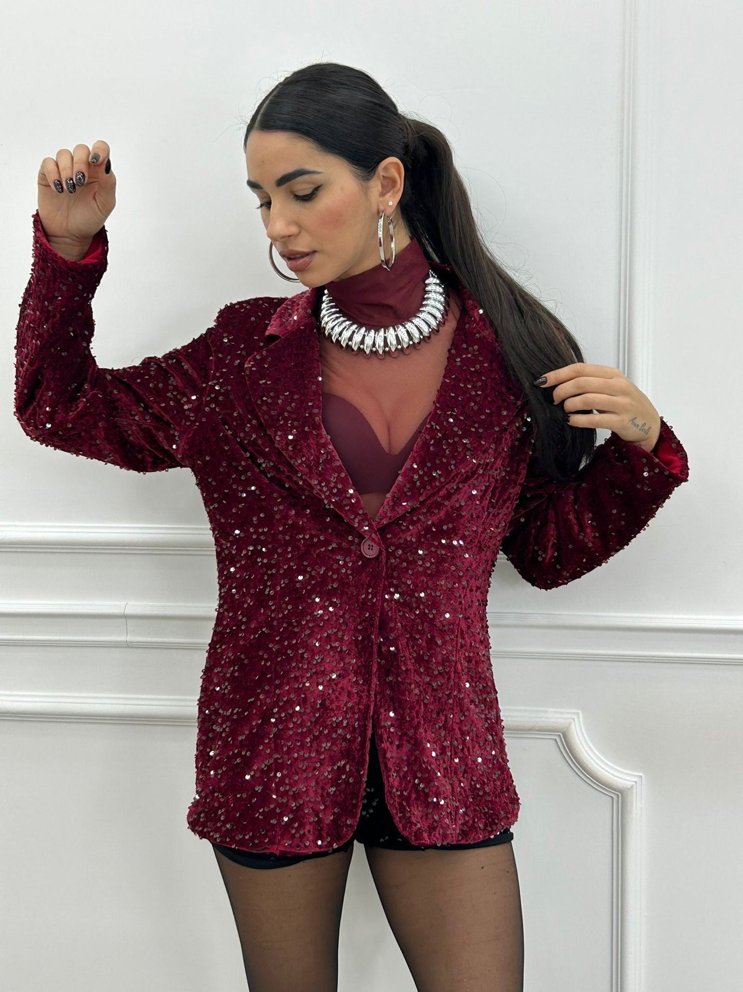 GIACCA PAILLETTES NEW AI26