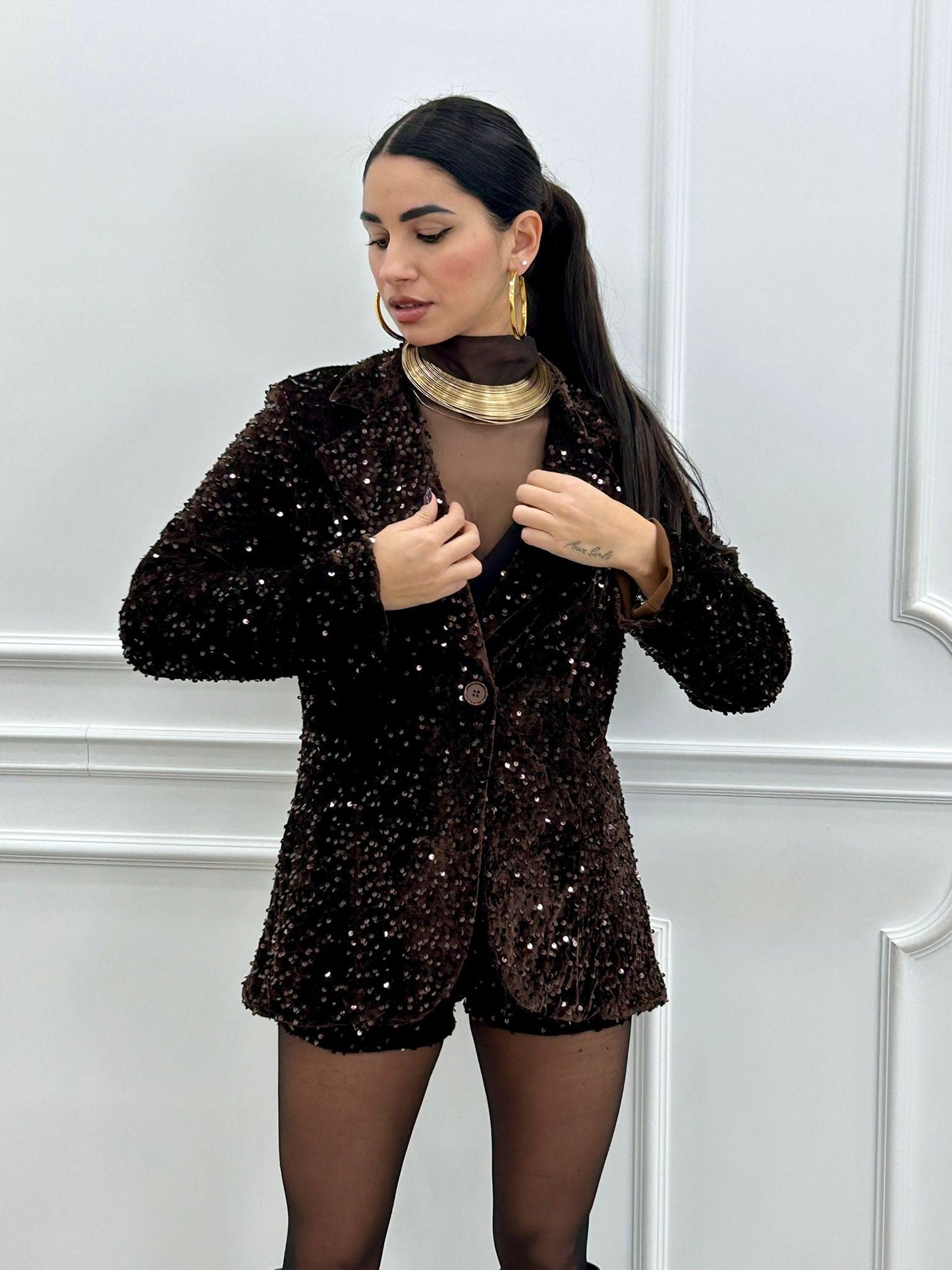 GIACCA PAILLETTES NEW AI26