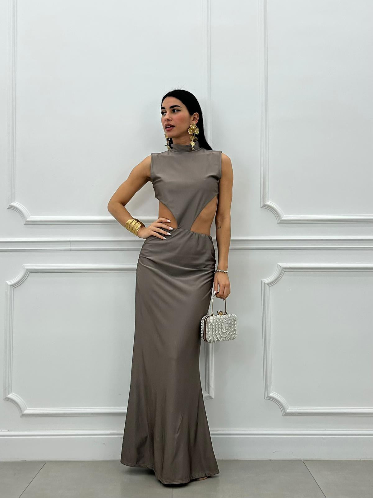 ABITO BACKLESS DRESS NEW PE/26