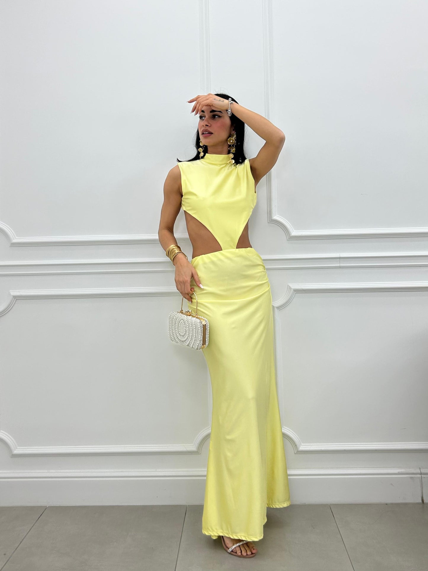 ABITO BACKLESS DRESS NEW PE/26
