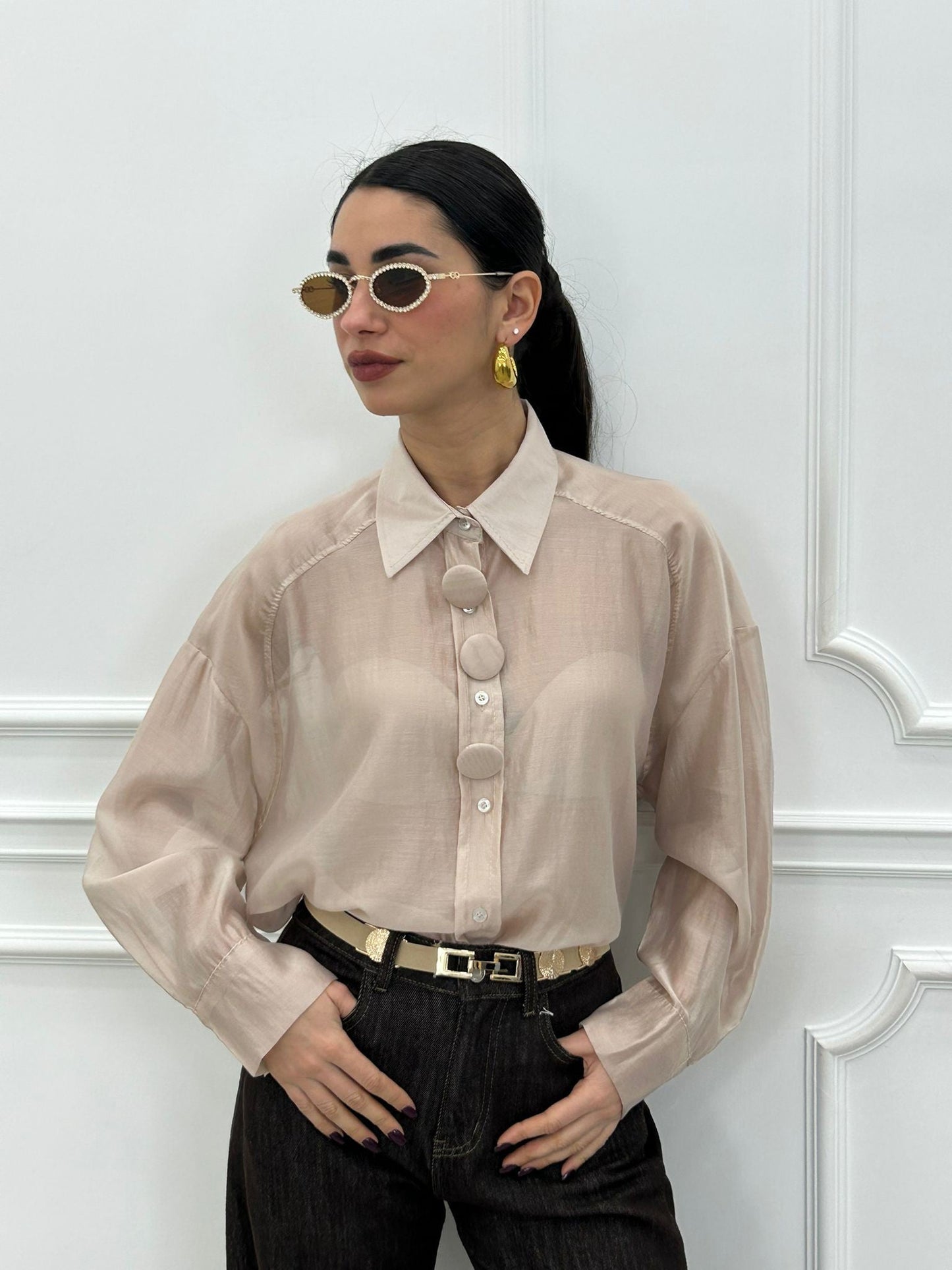 CAMICIA SHEER CHIC NEW P/E26