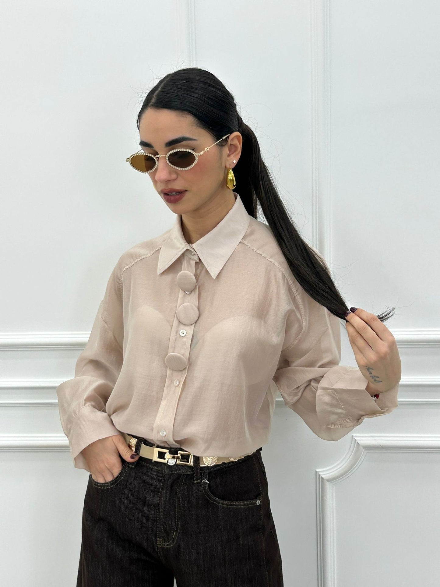 CAMICIA SHEER CHIC NEW P/E26