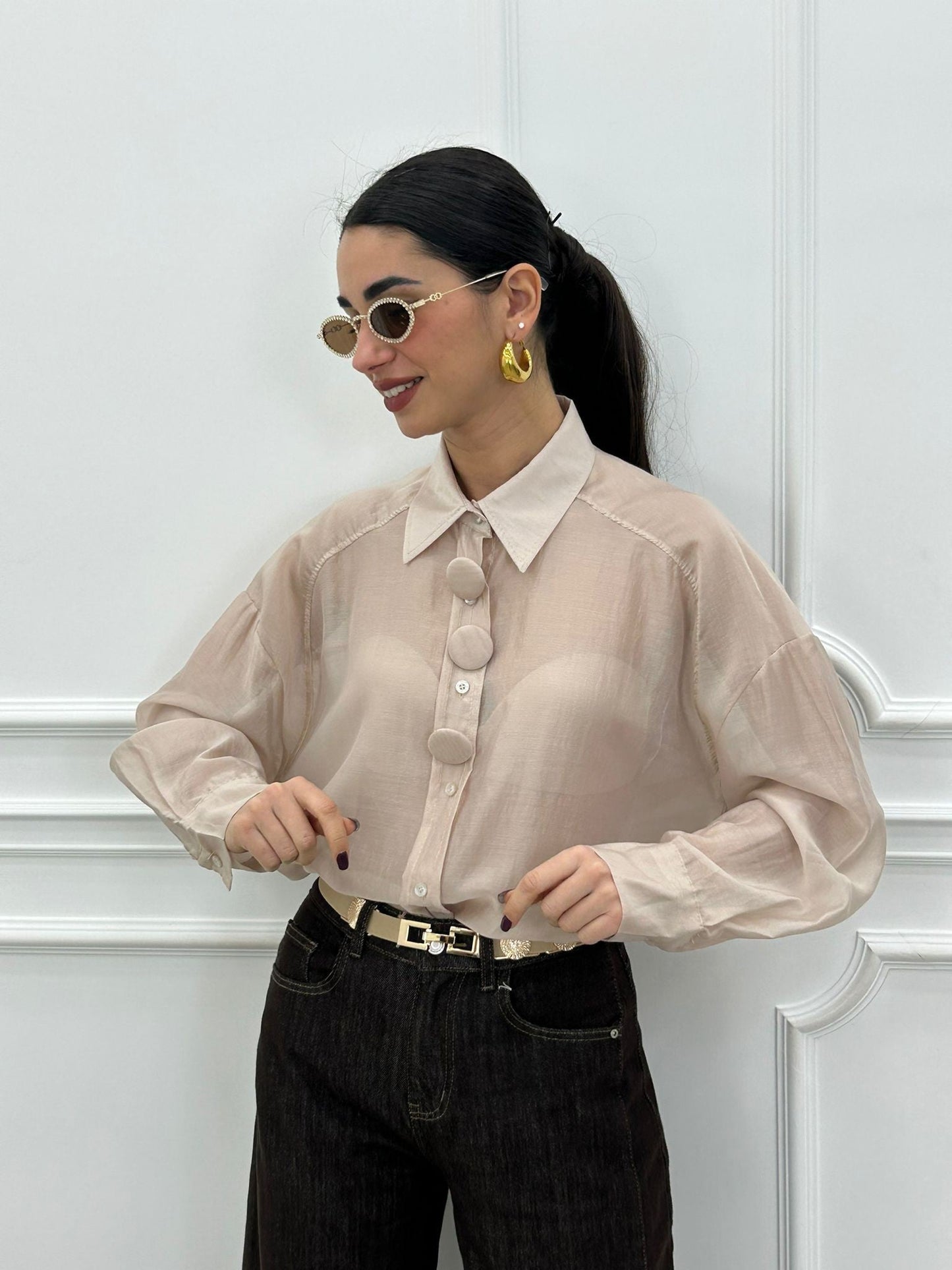 CAMICIA SHEER CHIC NEW P/E26