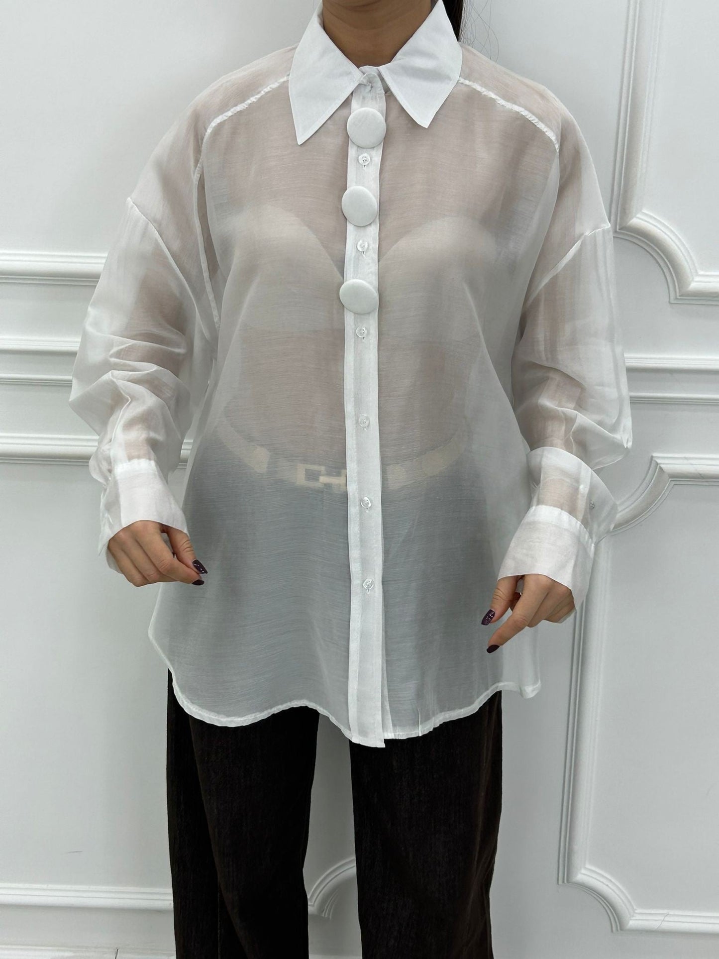 CAMICIA SHEER CHIC NEW P/E26