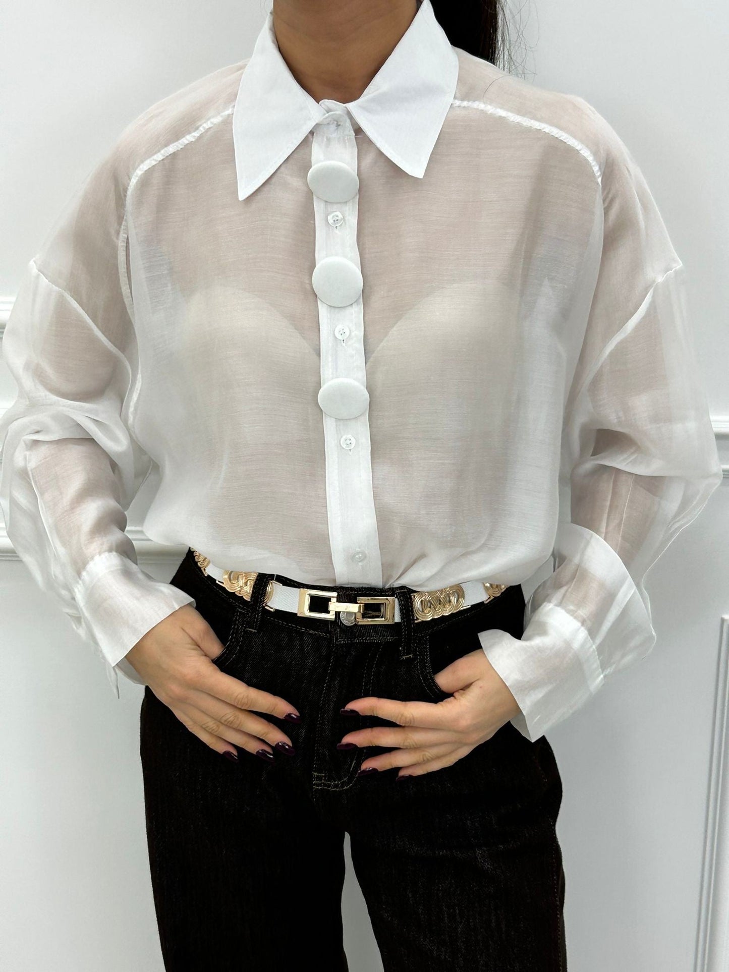 CAMICIA SHEER CHIC NEW P/E26
