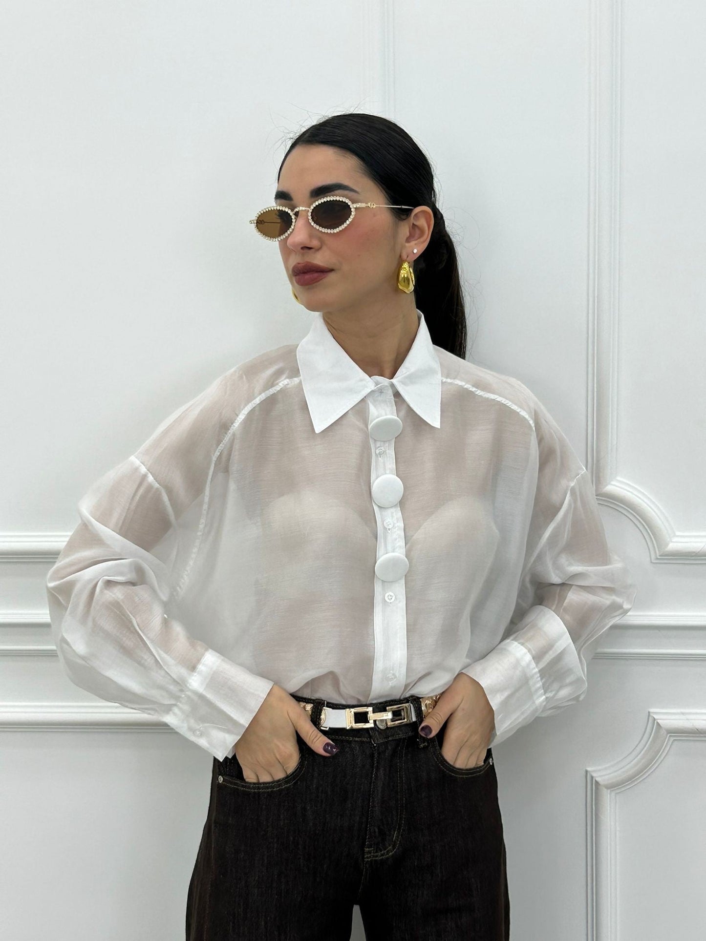CAMICIA SHEER CHIC NEW P/E26