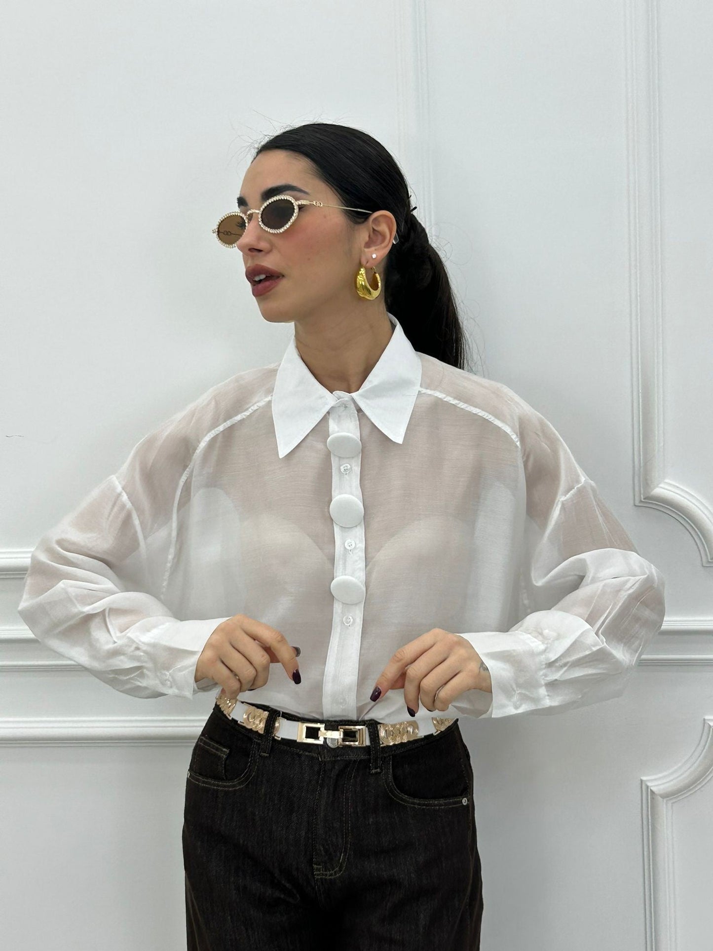 CAMICIA SHEER CHIC NEW P/E26