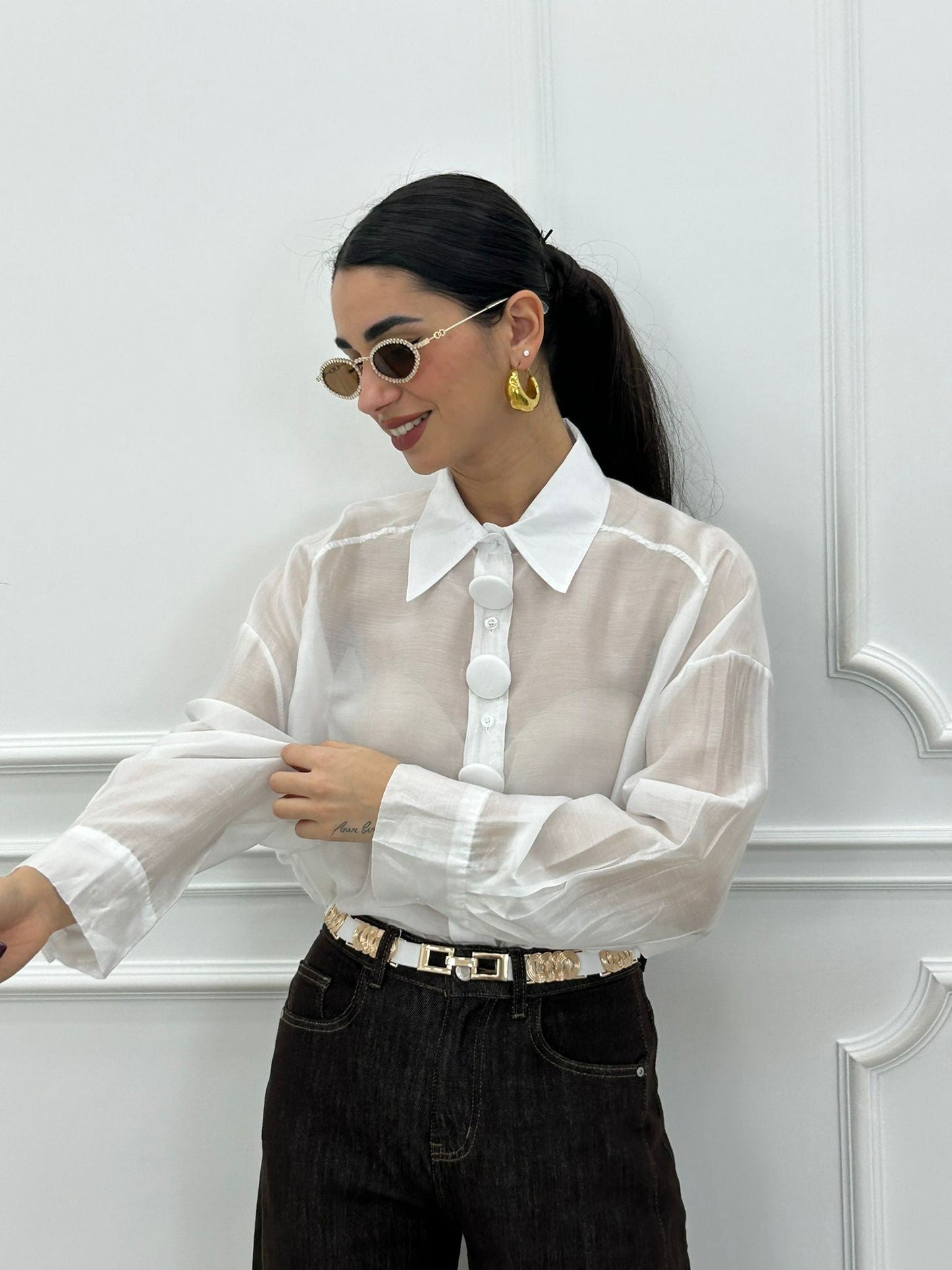CAMICIA SHEER CHIC NEW P/E26