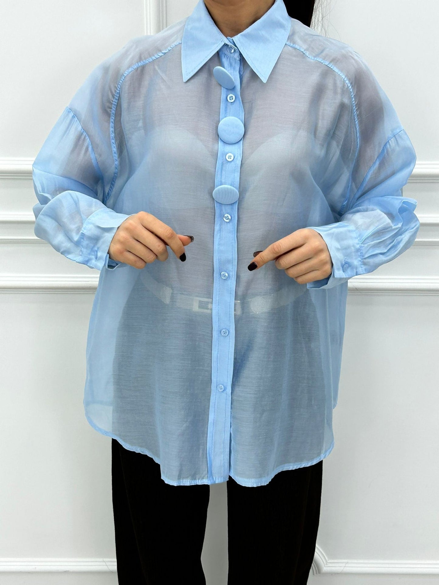 CAMICIA SHEER CHIC NEW P/E26