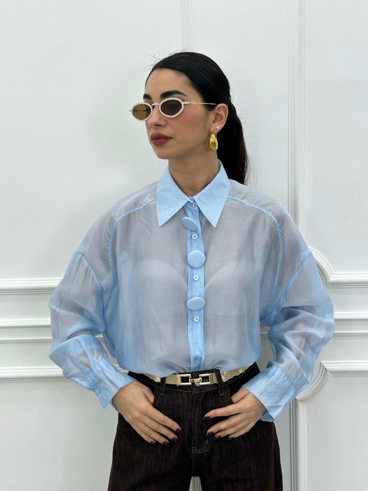 CAMICIA SHEER CHIC NEW P/E26