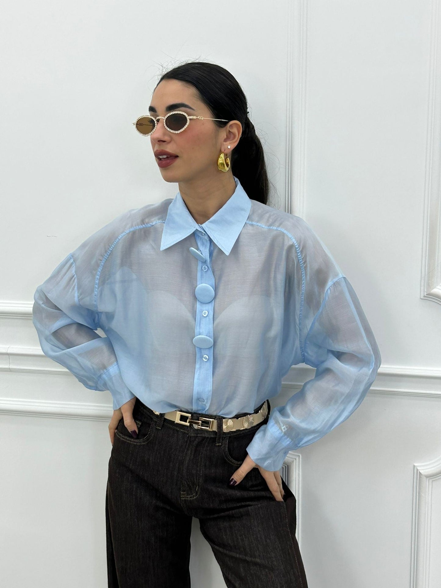 CAMICIA SHEER CHIC NEW P/E26