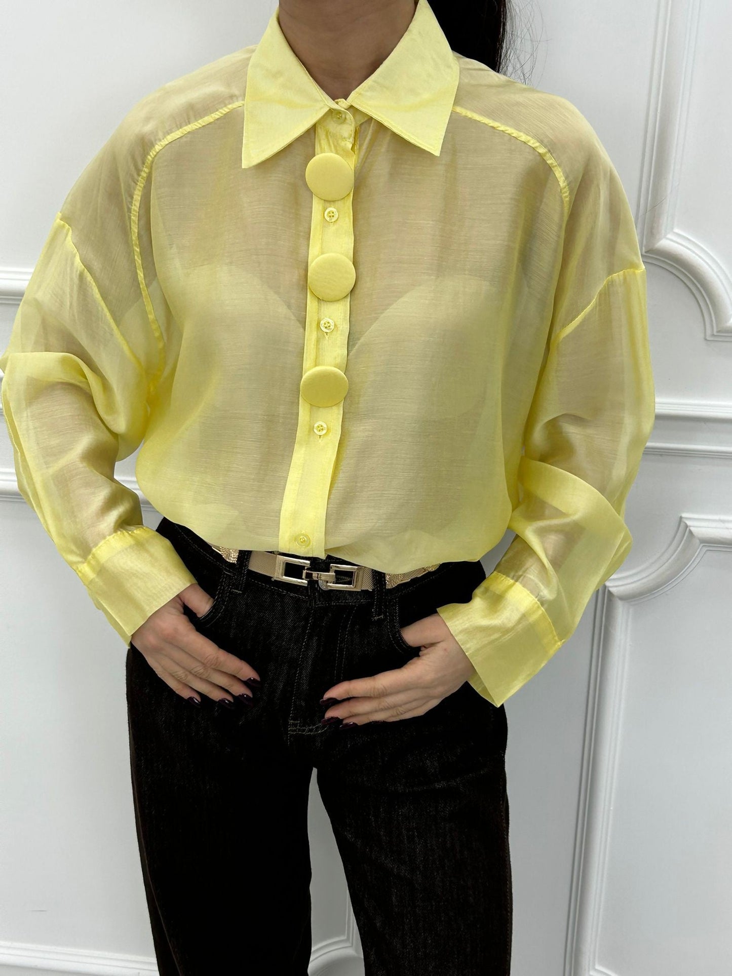 CAMICIA SHEER CHIC NEW P/E26