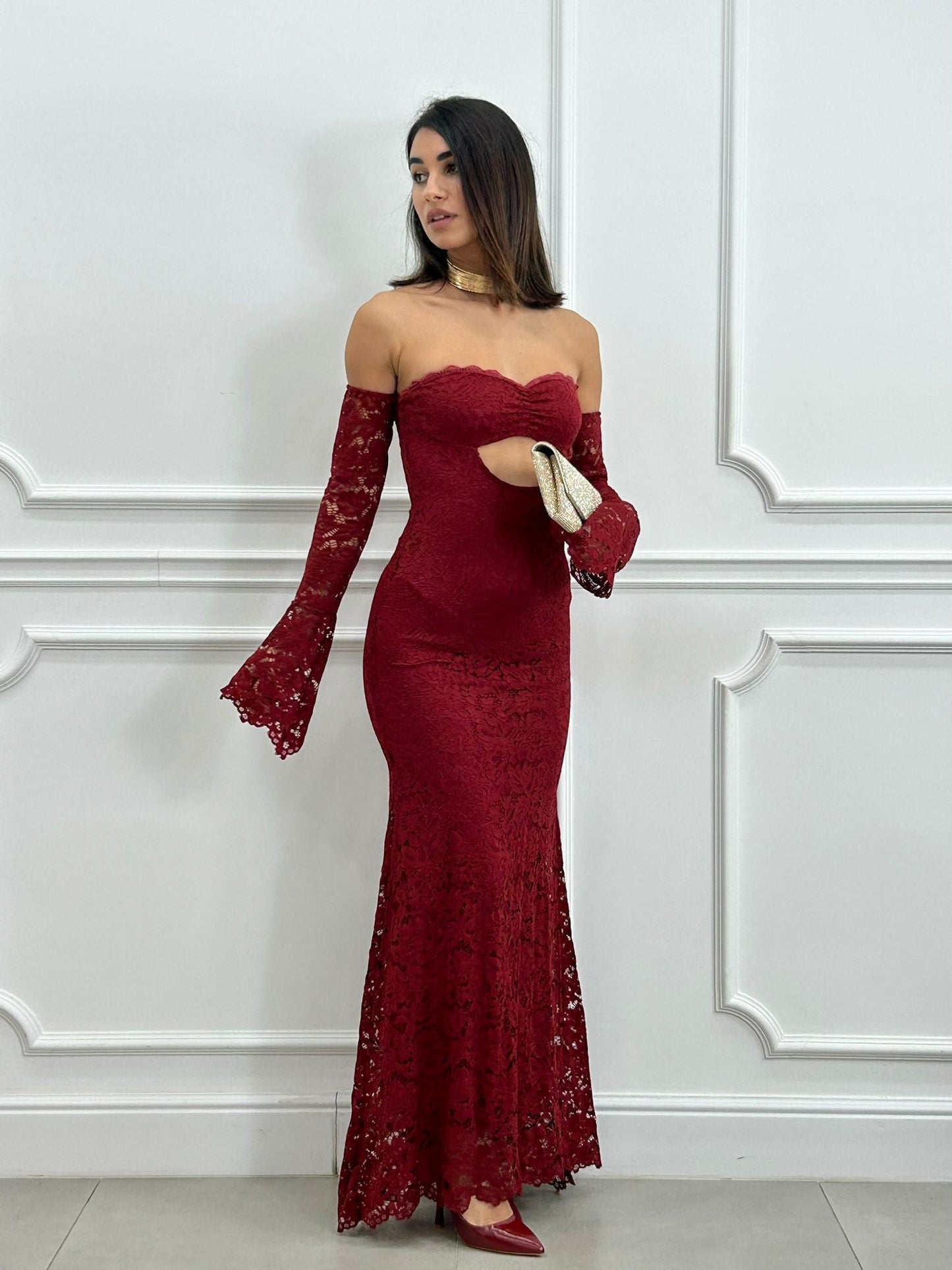 ABITO LACE ELEGANT NEW AI26