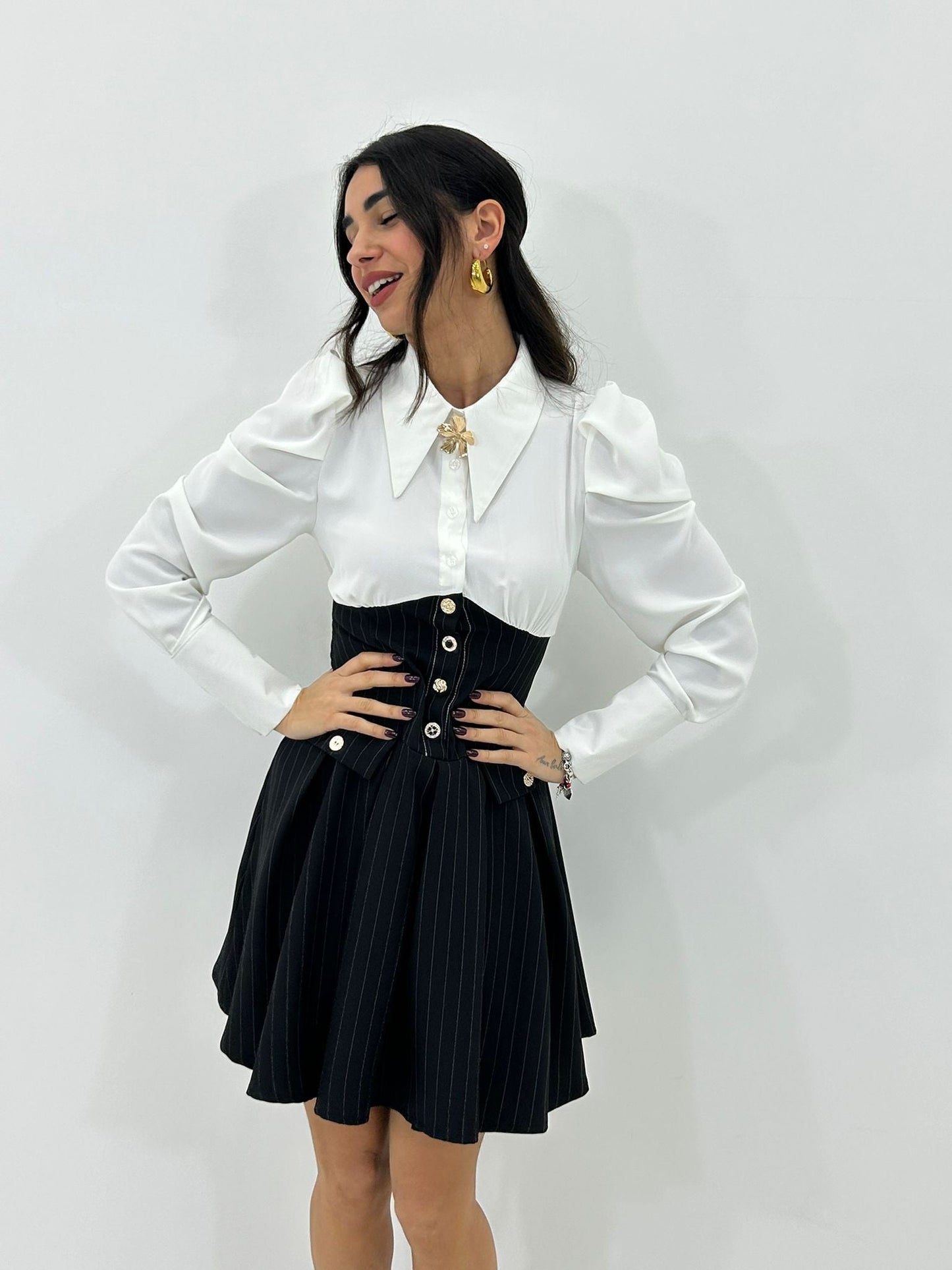 DRESS PINSTRIPE NEW P/E26