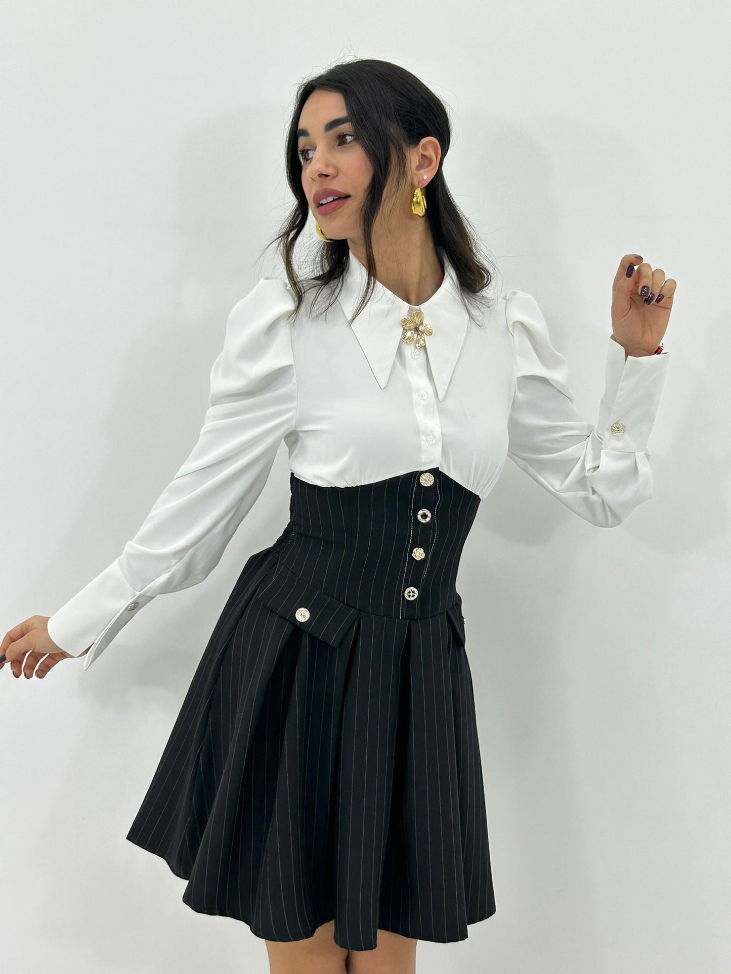 DRESS PINSTRIPE NEW P/E26