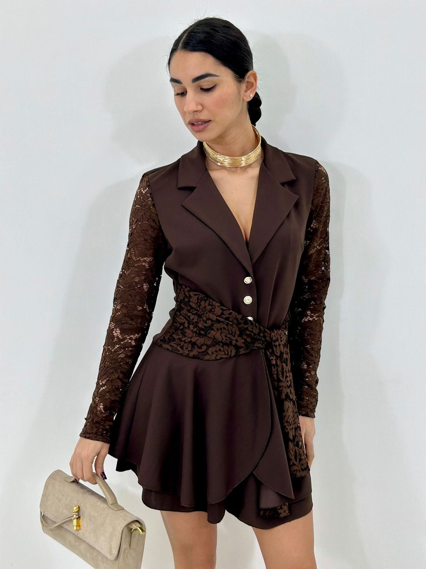 ABITO SHEER LACE NEW P/E26