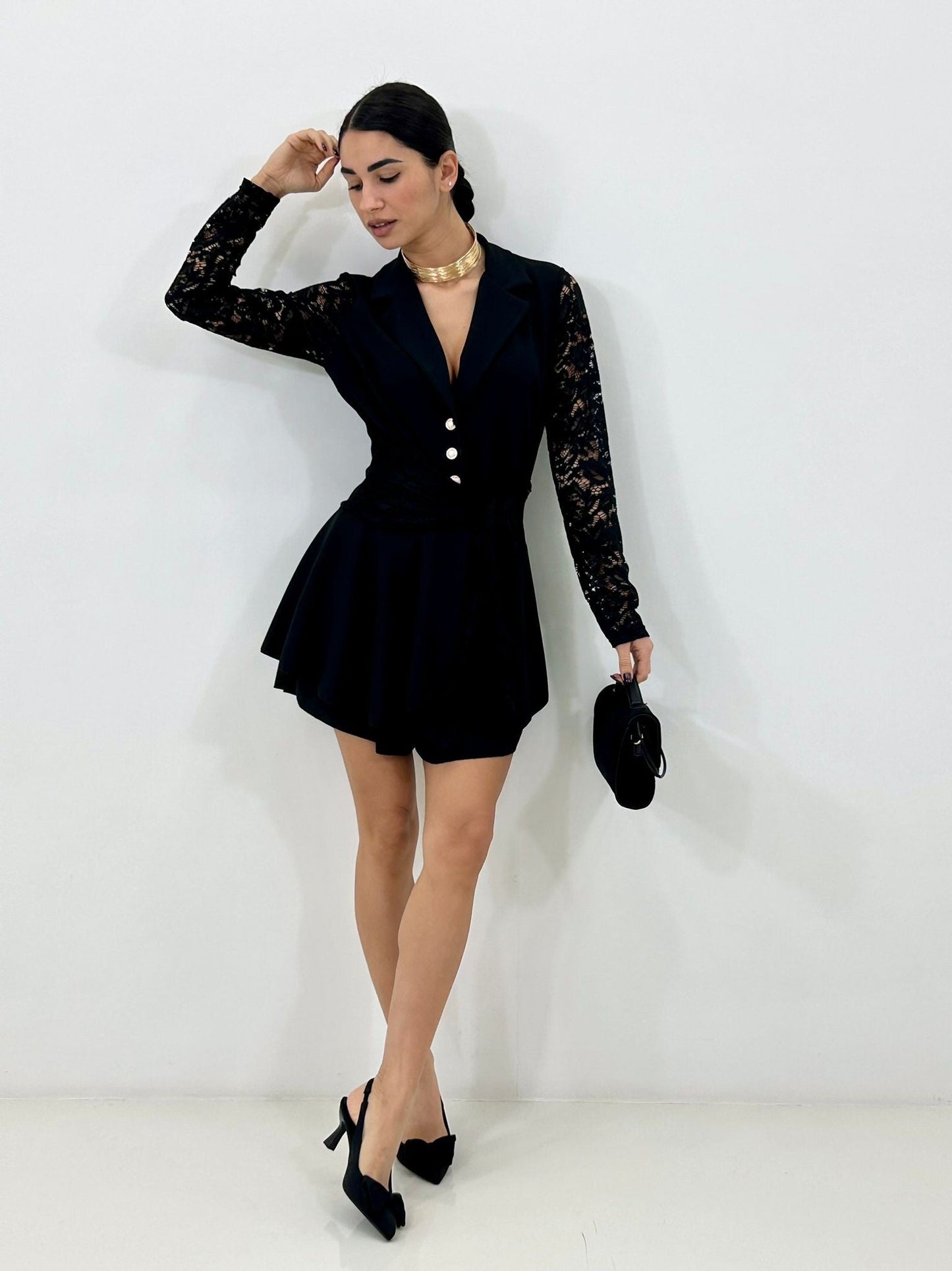 ABITO SHEER LACE NEW P/E26