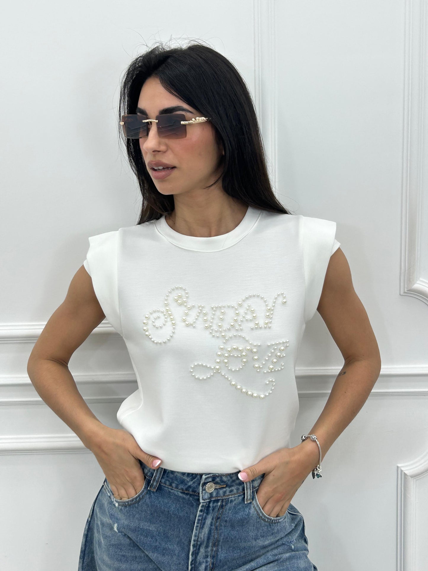 T-SHIRT LOVE NEW PE/26