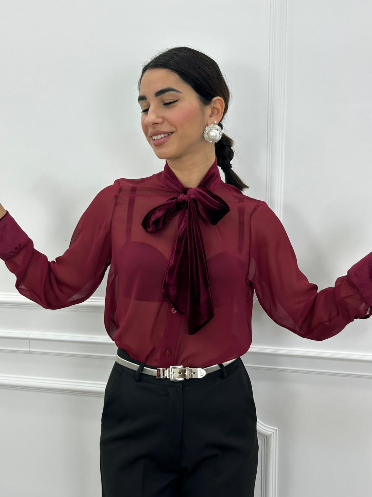 CAMICIA FIOCCO CHIC NEW AI26