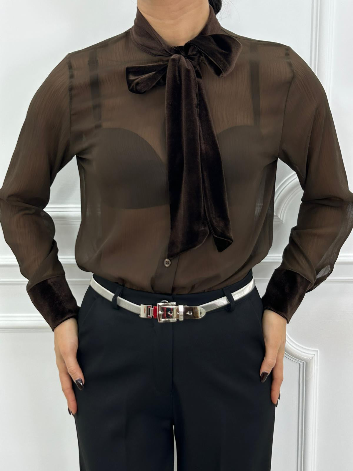 CAMICIA FIOCCO CHIC NEW AI26