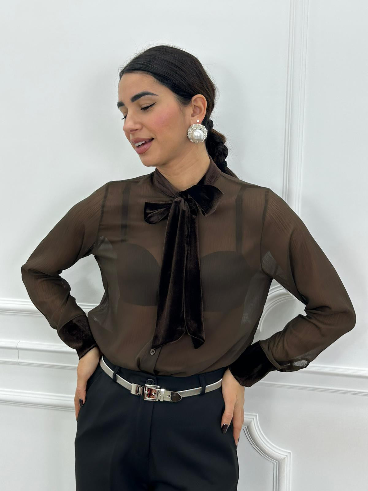 CAMICIA FIOCCO CHIC NEW AI26