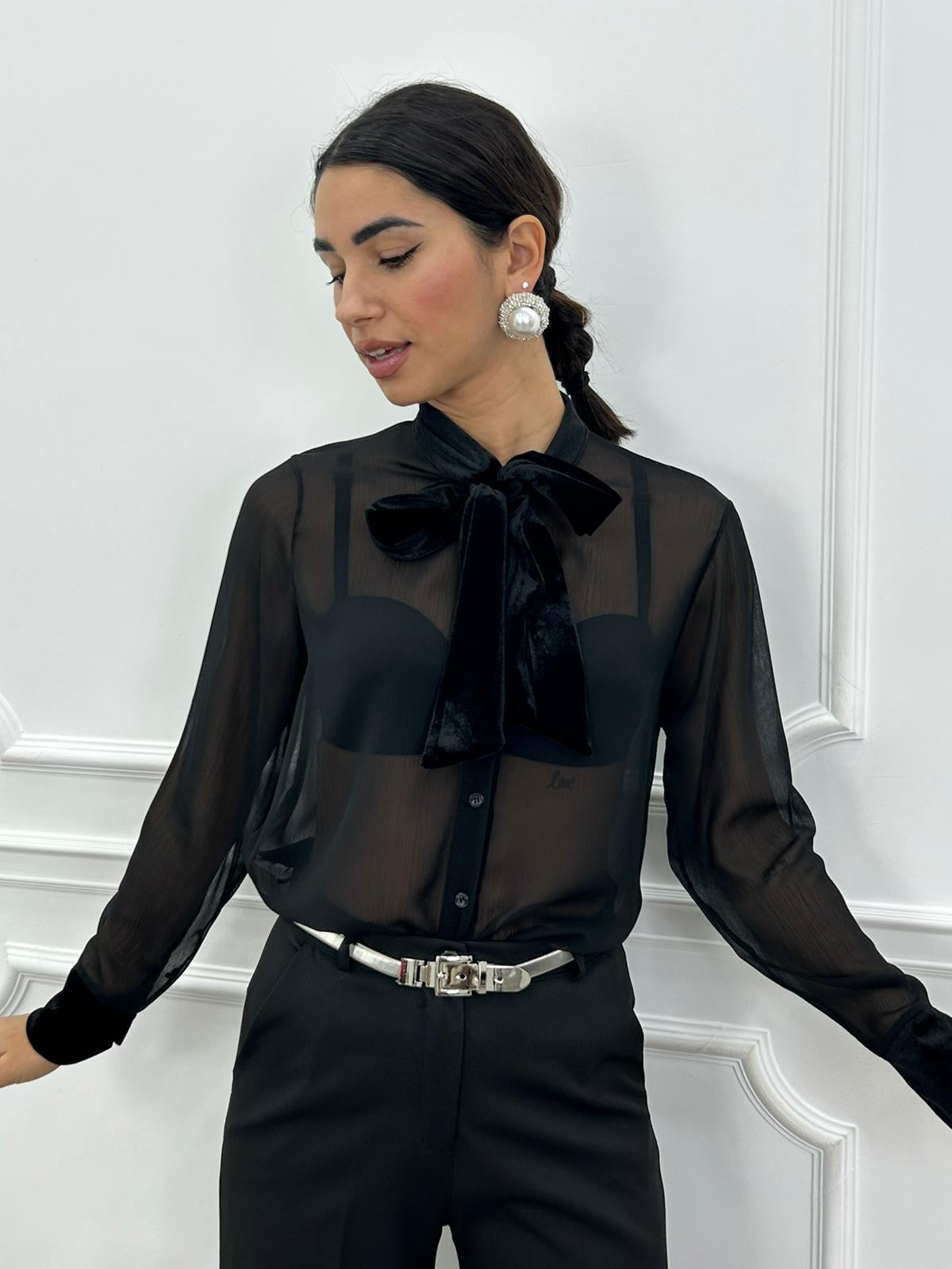 CAMICIA FIOCCO CHIC NEW AI26