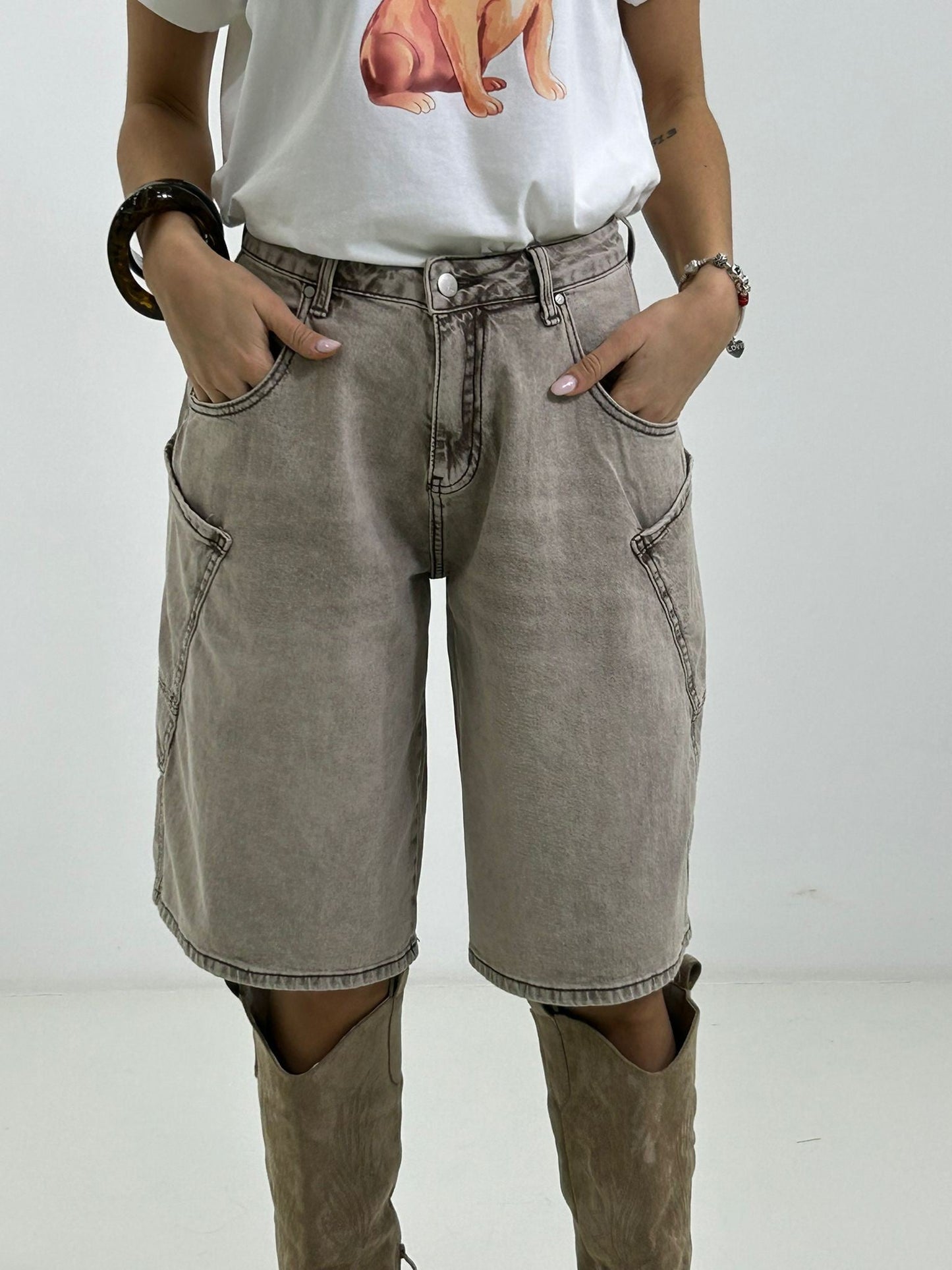 BERMUDA SANDY DENIM NEW P/E26