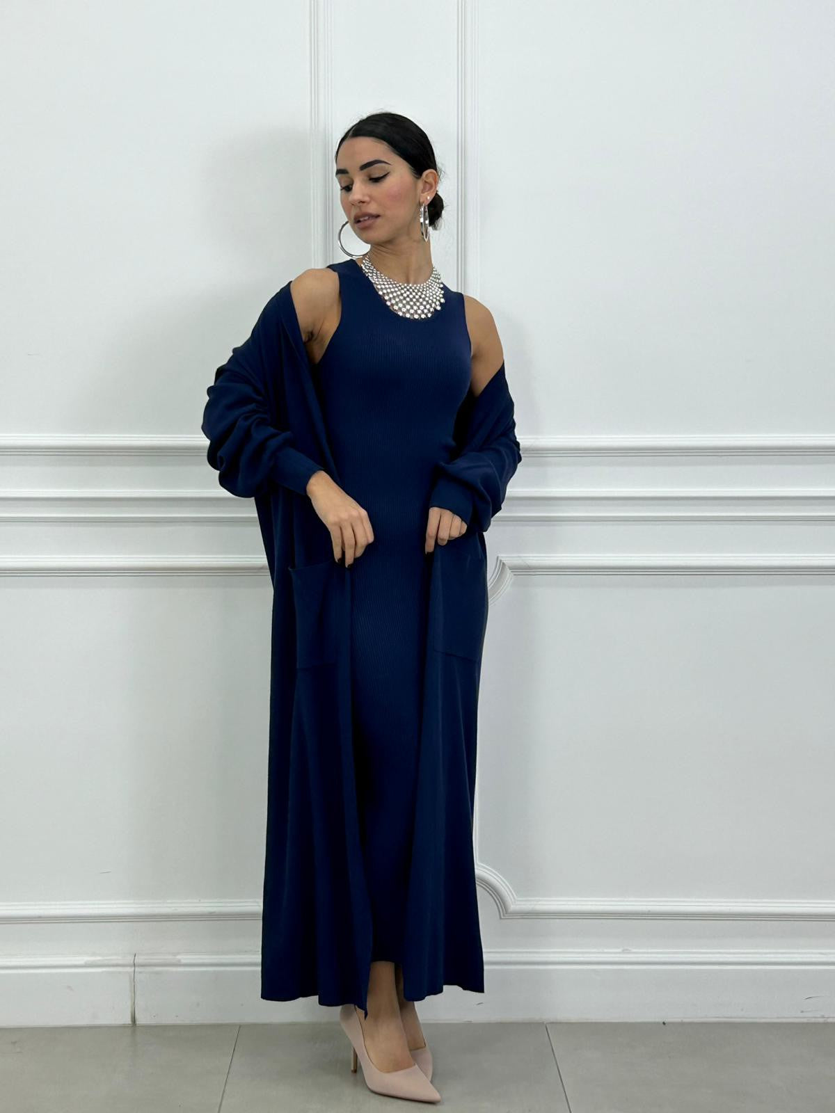 SET CARDIGAN -DRESS NEW AI26