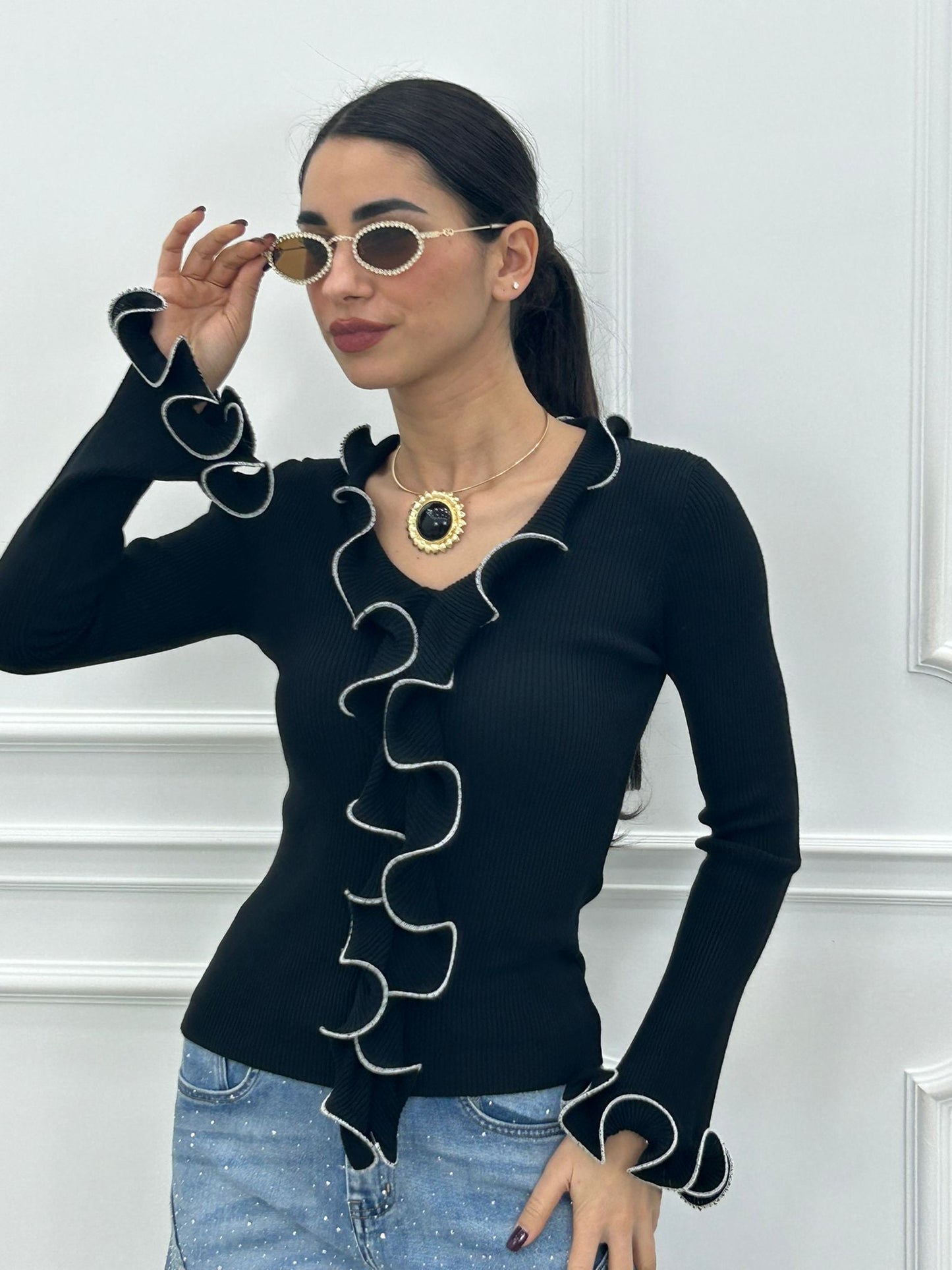 MAGLIA ROUCHE CHIC NEW P/E26