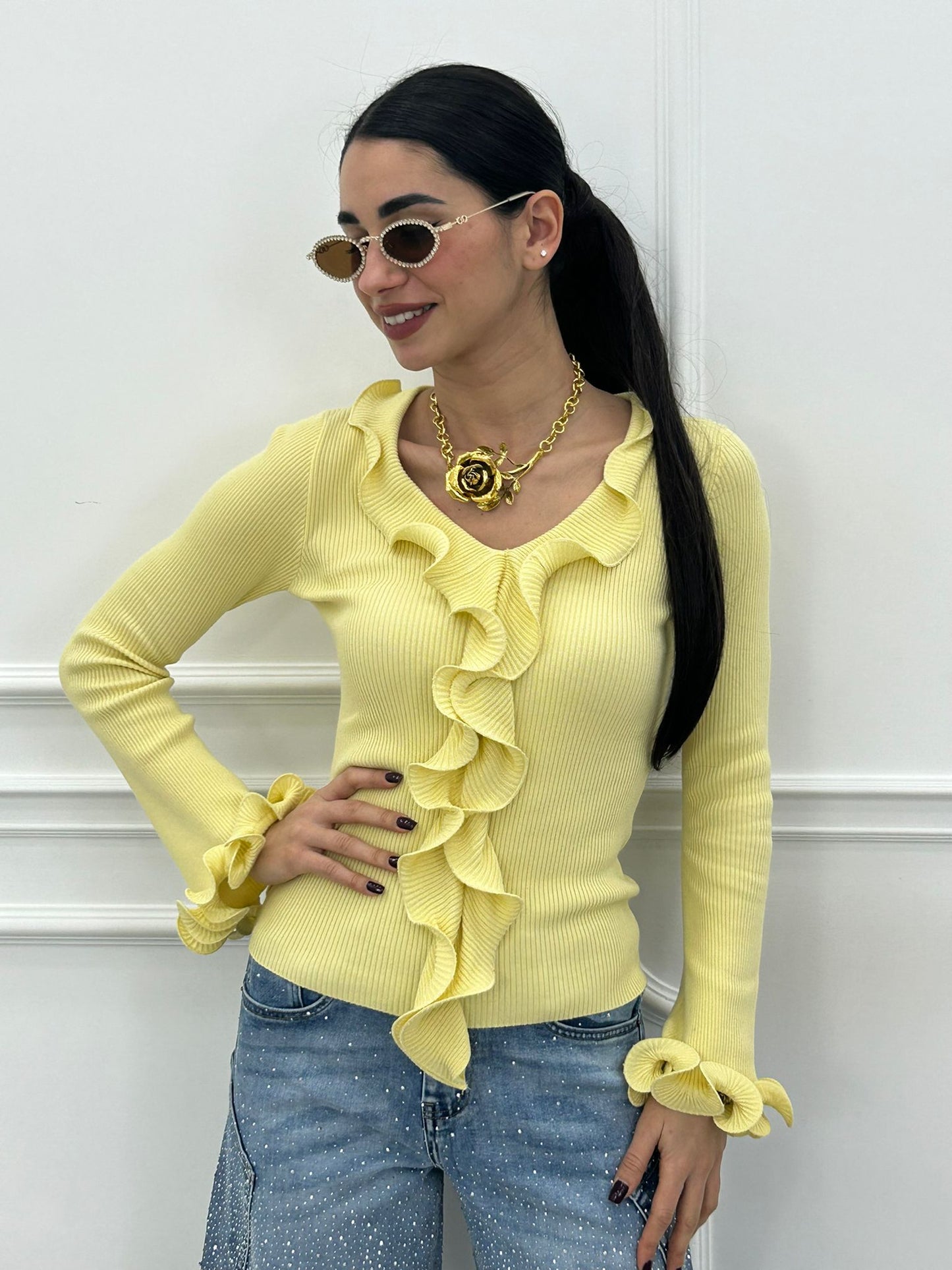 MAGLIA ROUCHE CHIC NEW P/E26
