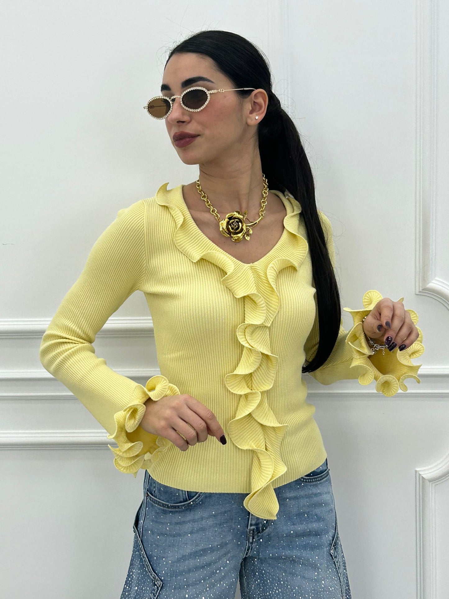 MAGLIA ROUCHE CHIC NEW P/E26