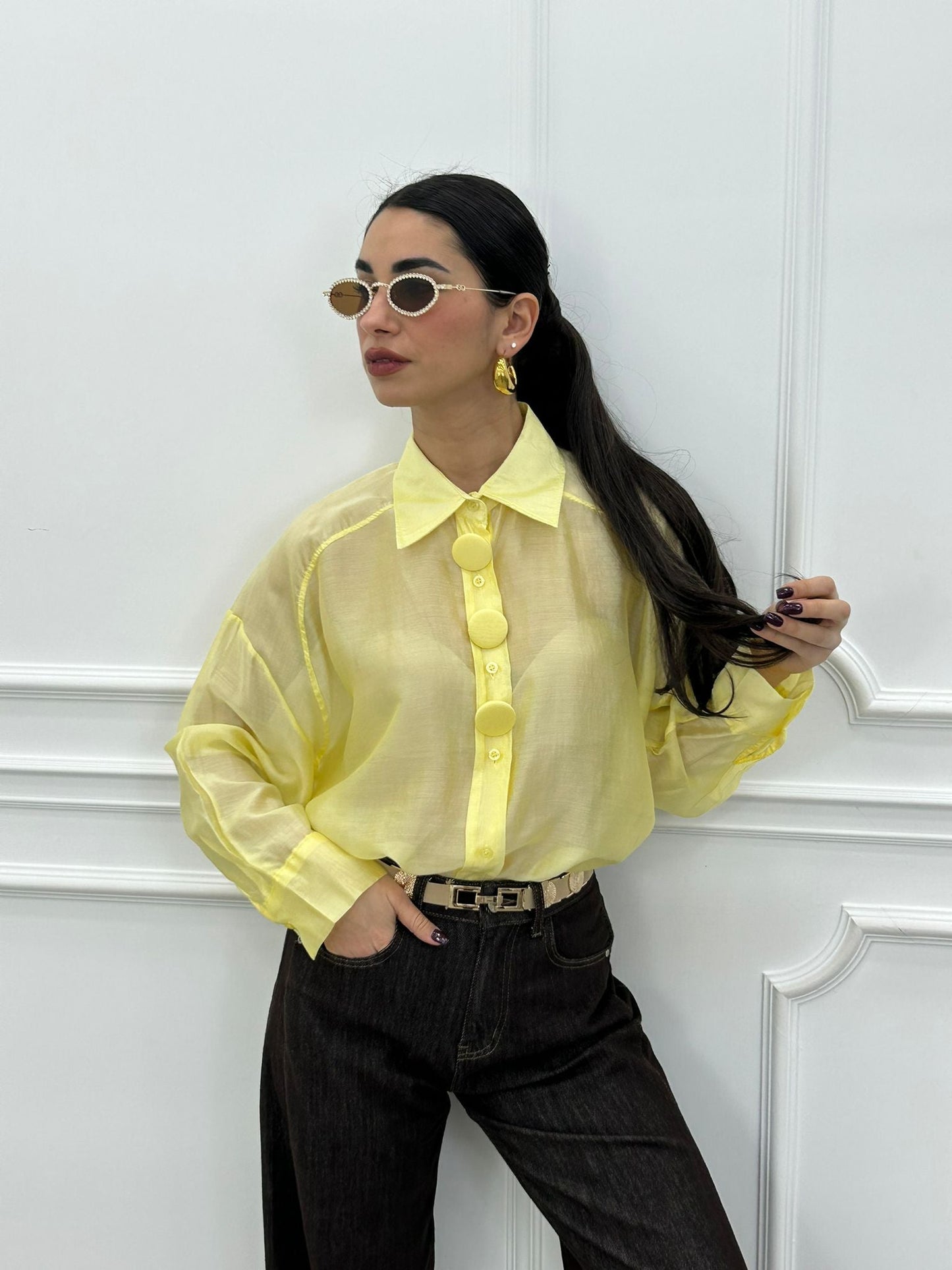 CAMICIA SHEER CHIC NEW P/E26