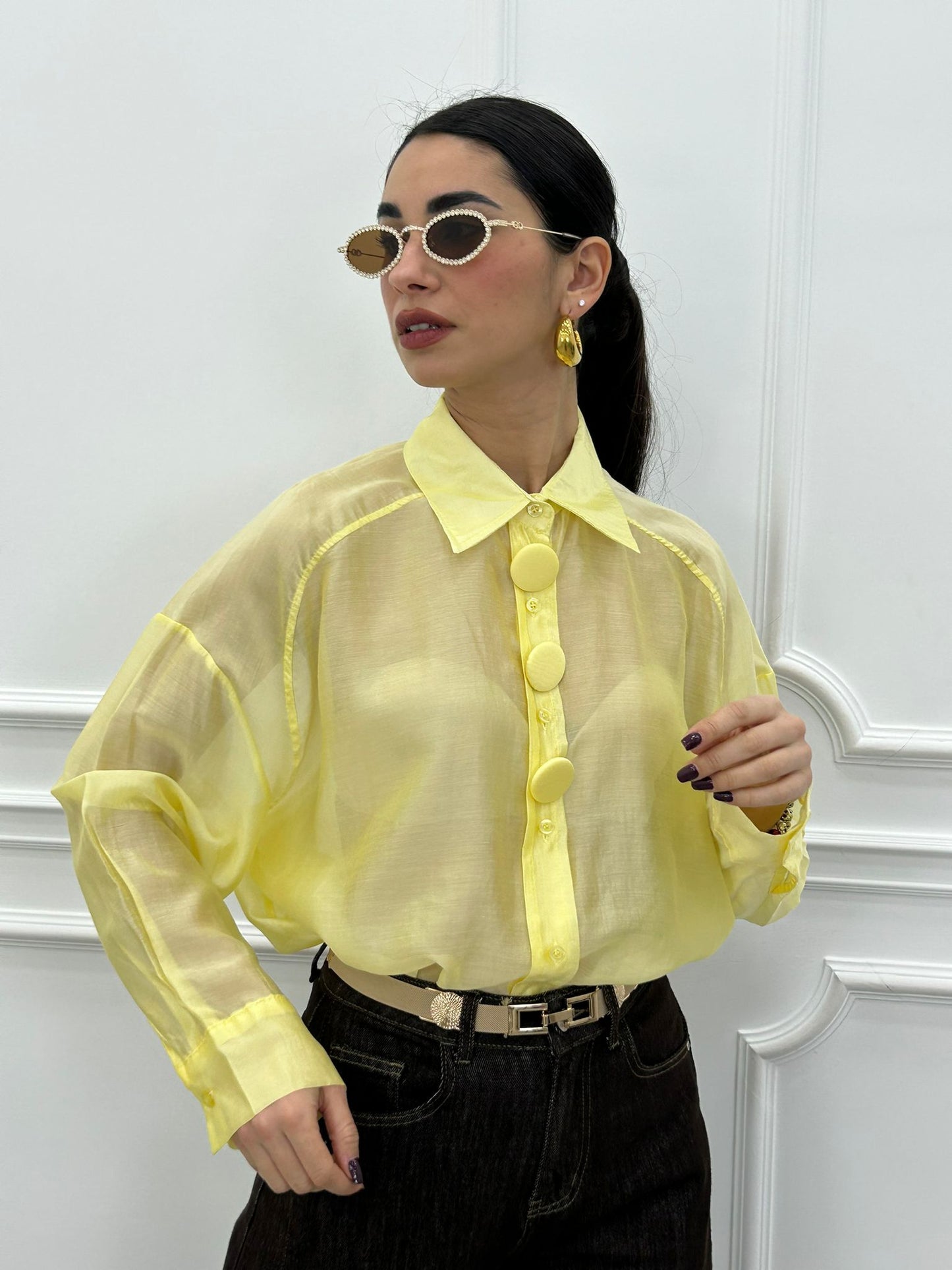 CAMICIA SHEER CHIC NEW P/E26