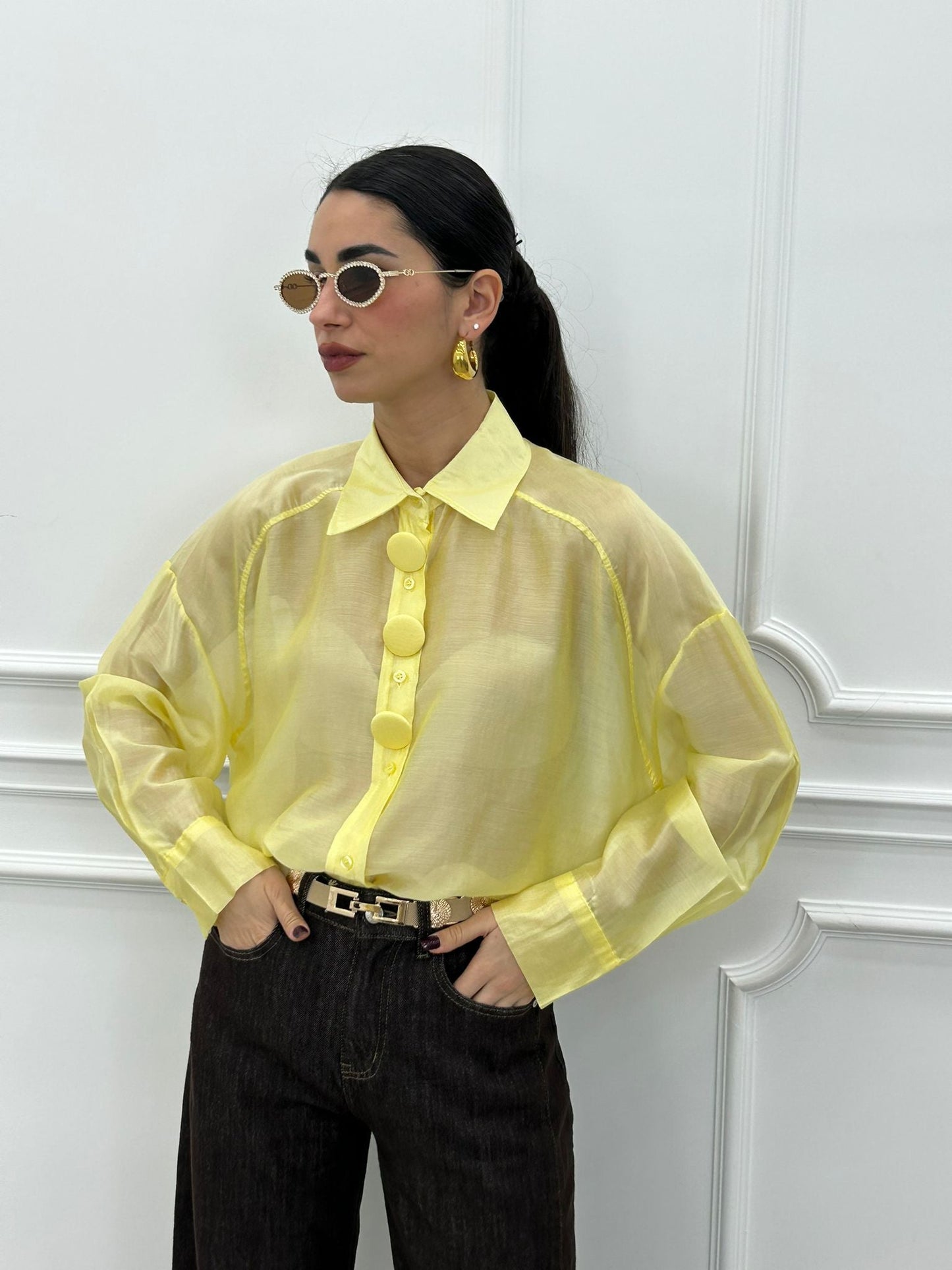 CAMICIA SHEER CHIC NEW P/E26