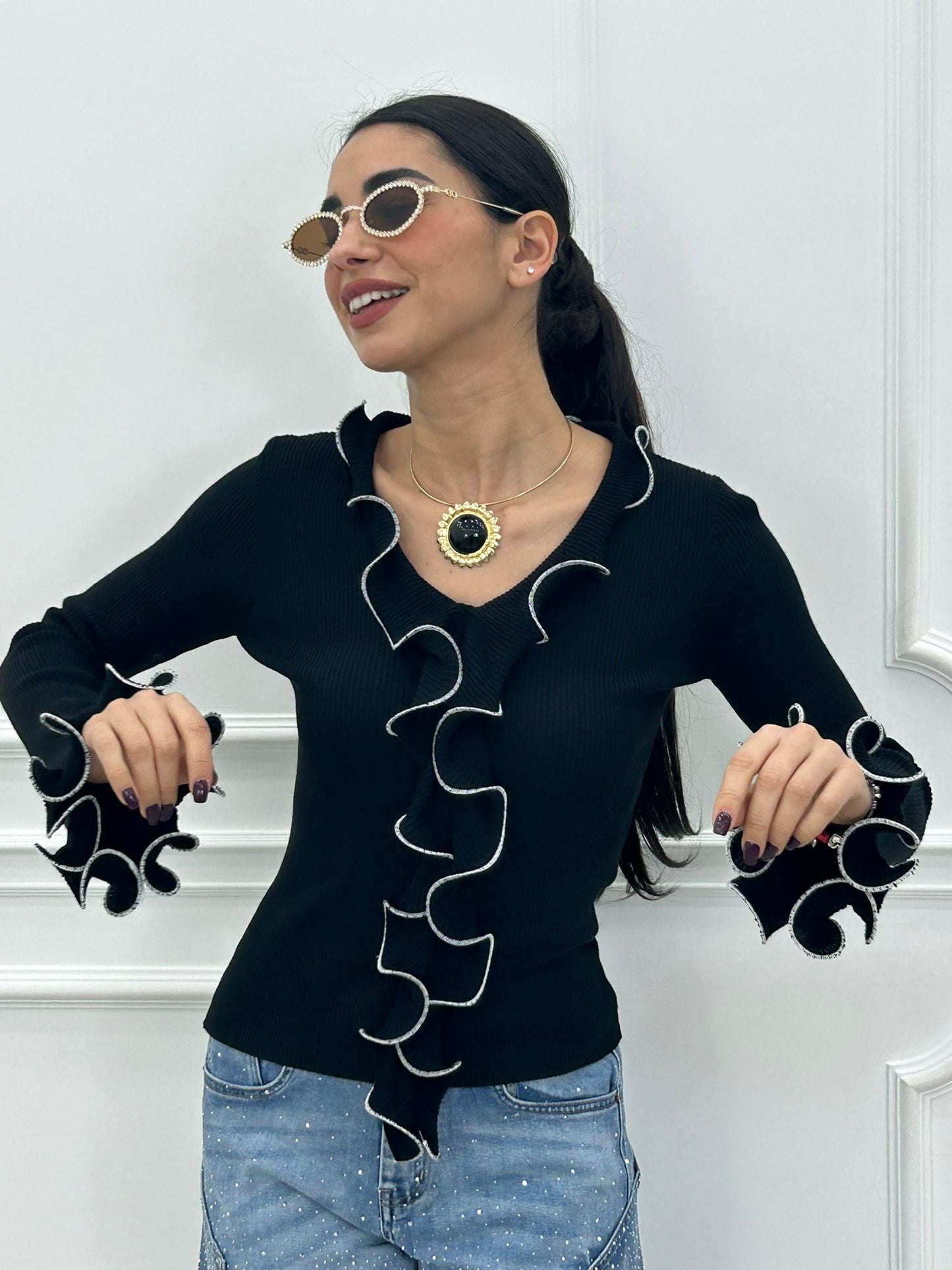 MAGLIA ROUCHE CHIC NEW P/E26
